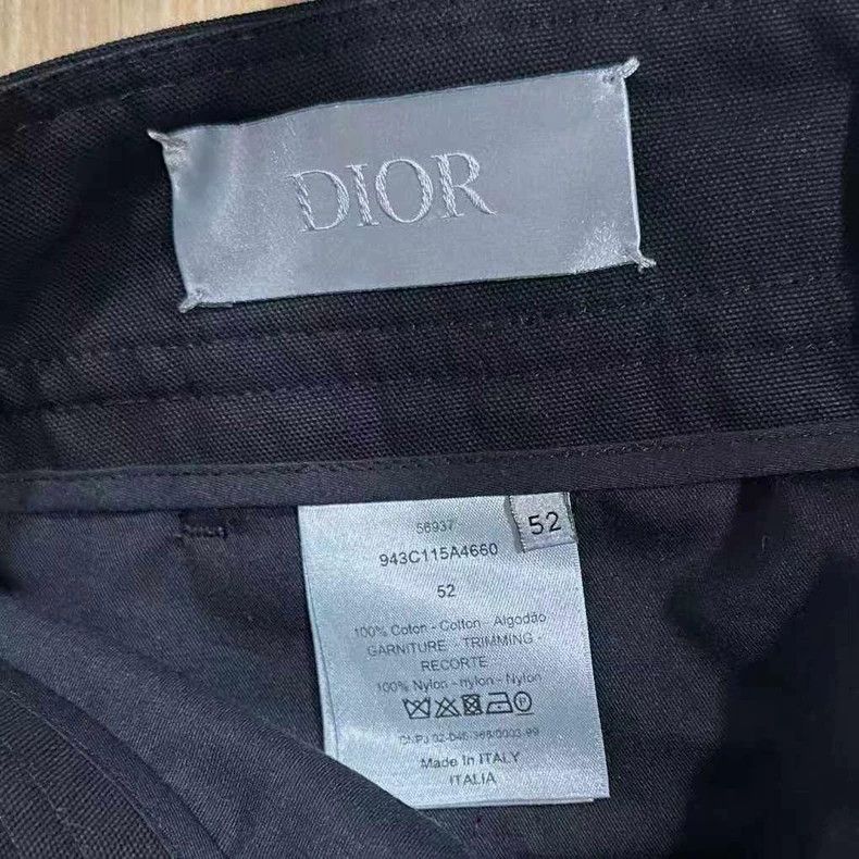 Dior Dior Black multi-pocket workwear trousers 2502-Nextarrow Size US 36 / EU 52 - 4 Thumbnail