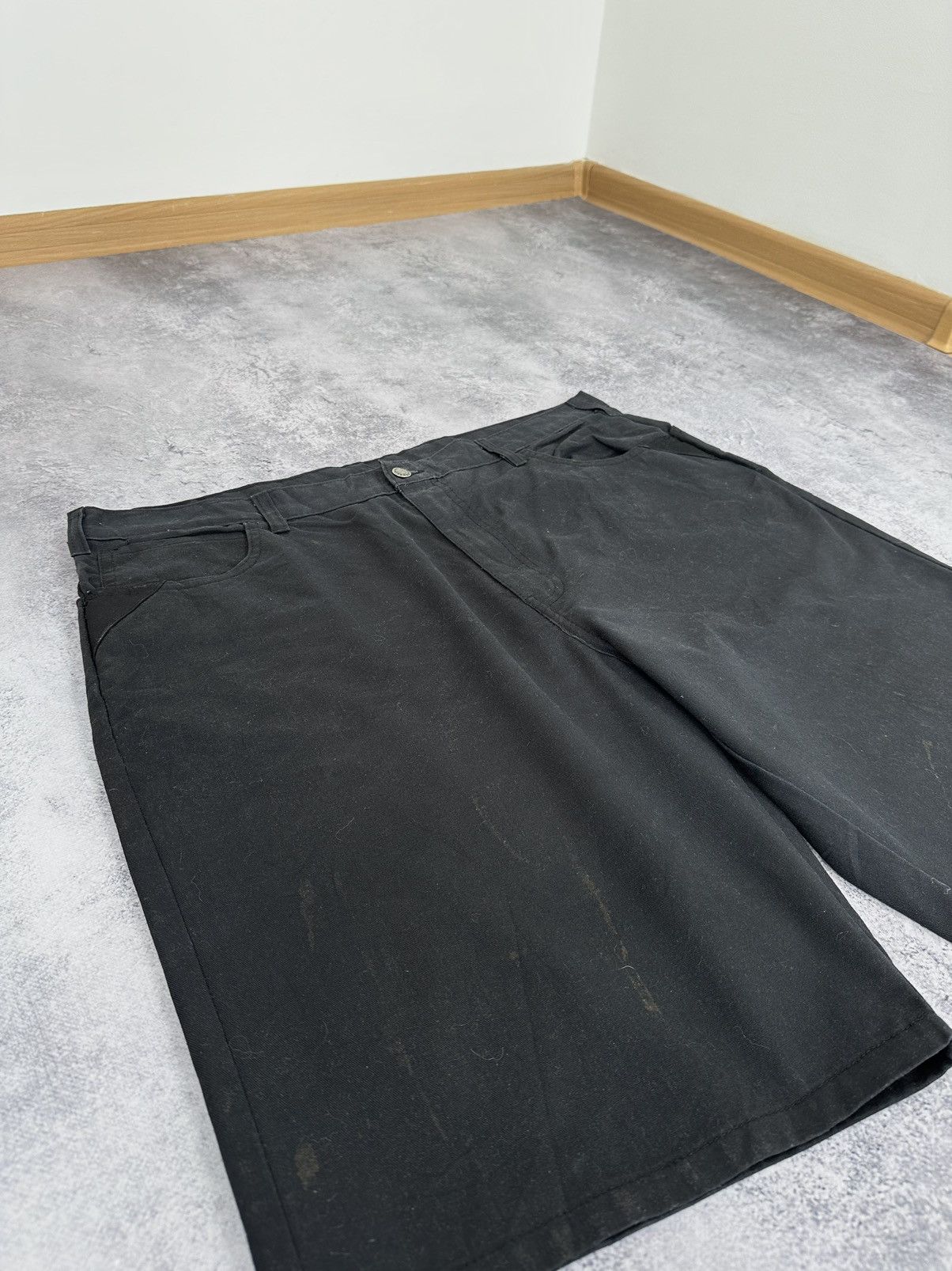 Dickies Vintage Dickies USA Baggy Opium Faded Black Y2K Shorts Jorts Size US 40 / EU 56 - 8 Thumbnail