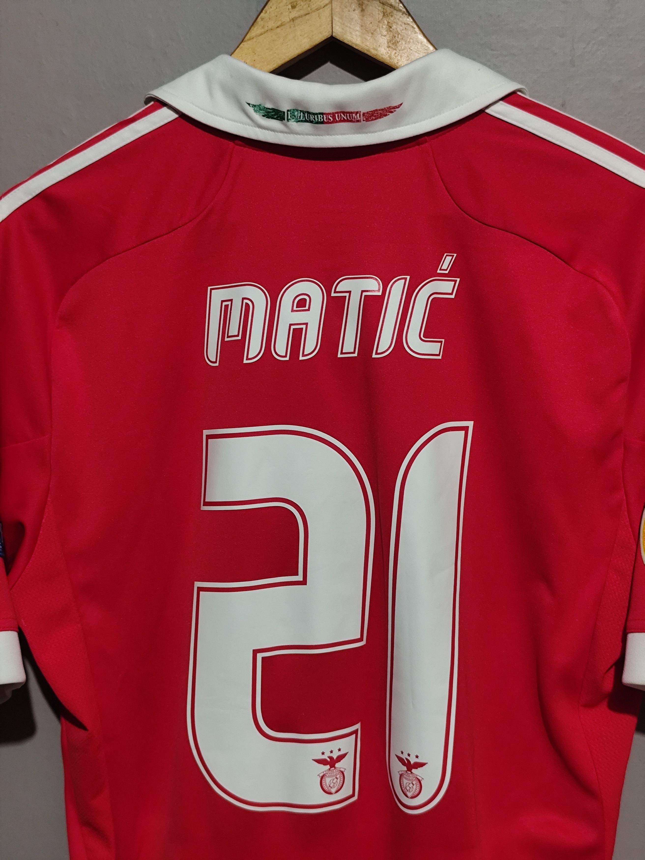Adidas Adidas x SL Benfica 2012/13 #21 Matic Home Jersey Size US M / EU 48-50 / 2 - 13 Thumbnail