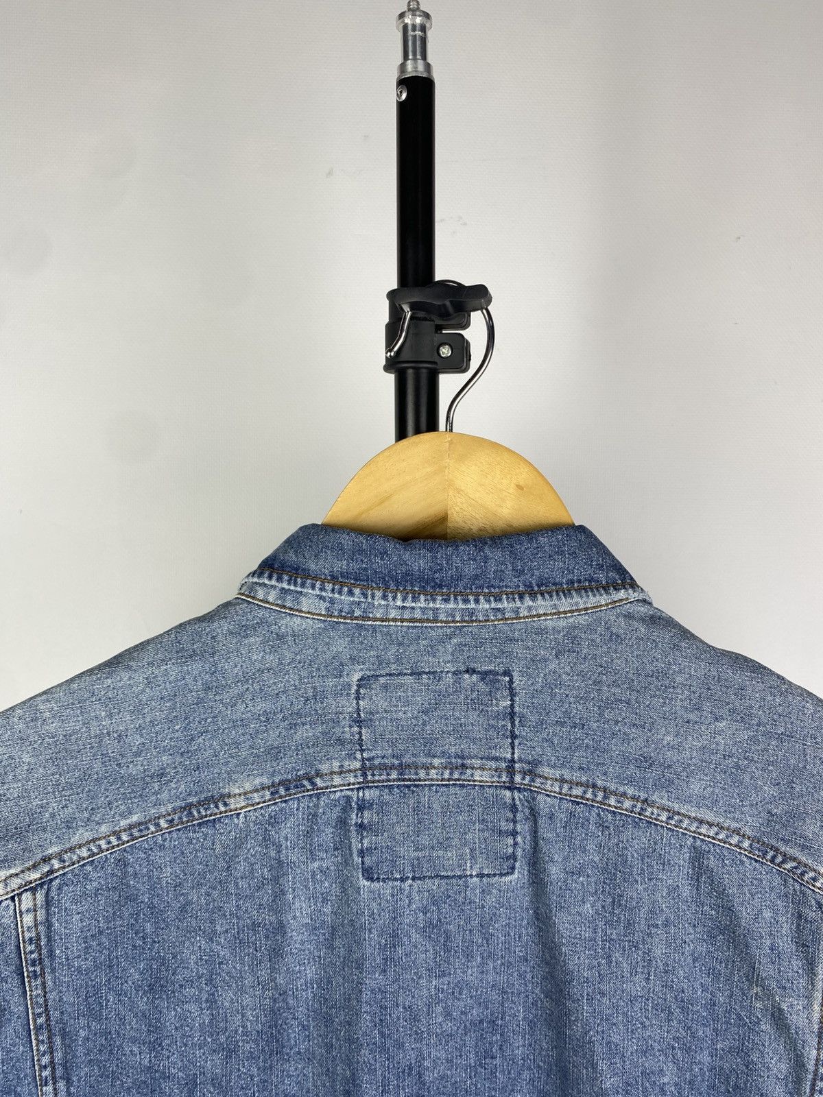 G-Star × Vintage G-Star Raw Distressed Patch Work Denim Shirt Blue Western Size US M / EU 48-50 / 2 - 10 Thumbnail