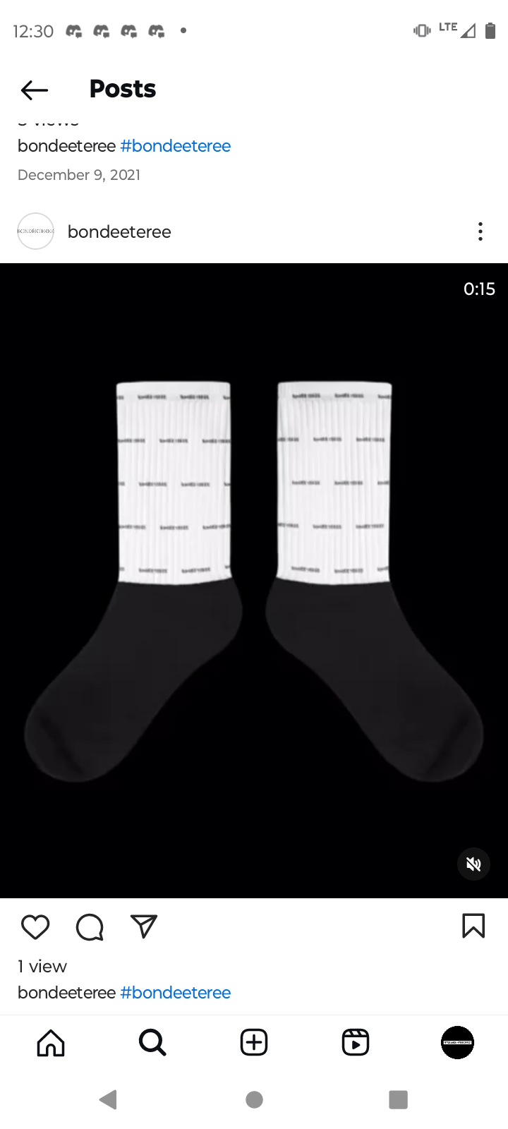 Other BONDÉETEREE by Page The Great Socks Size ONE SIZE - 3 Thumbnail