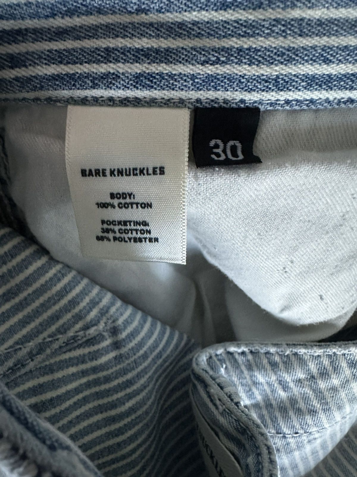 Bare Knuckles Bare Knuckles Hickory Stripe Service Pant Size US 30 / EU 46 - 4 Thumbnail