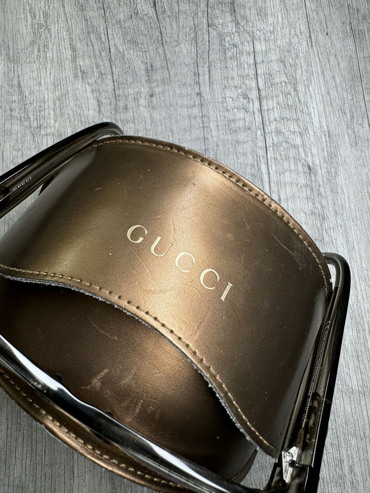 Gucci Gucci GG Logo transparent grey sunglasses - GG 2935/S Size ONE SIZE - 10 Thumbnail