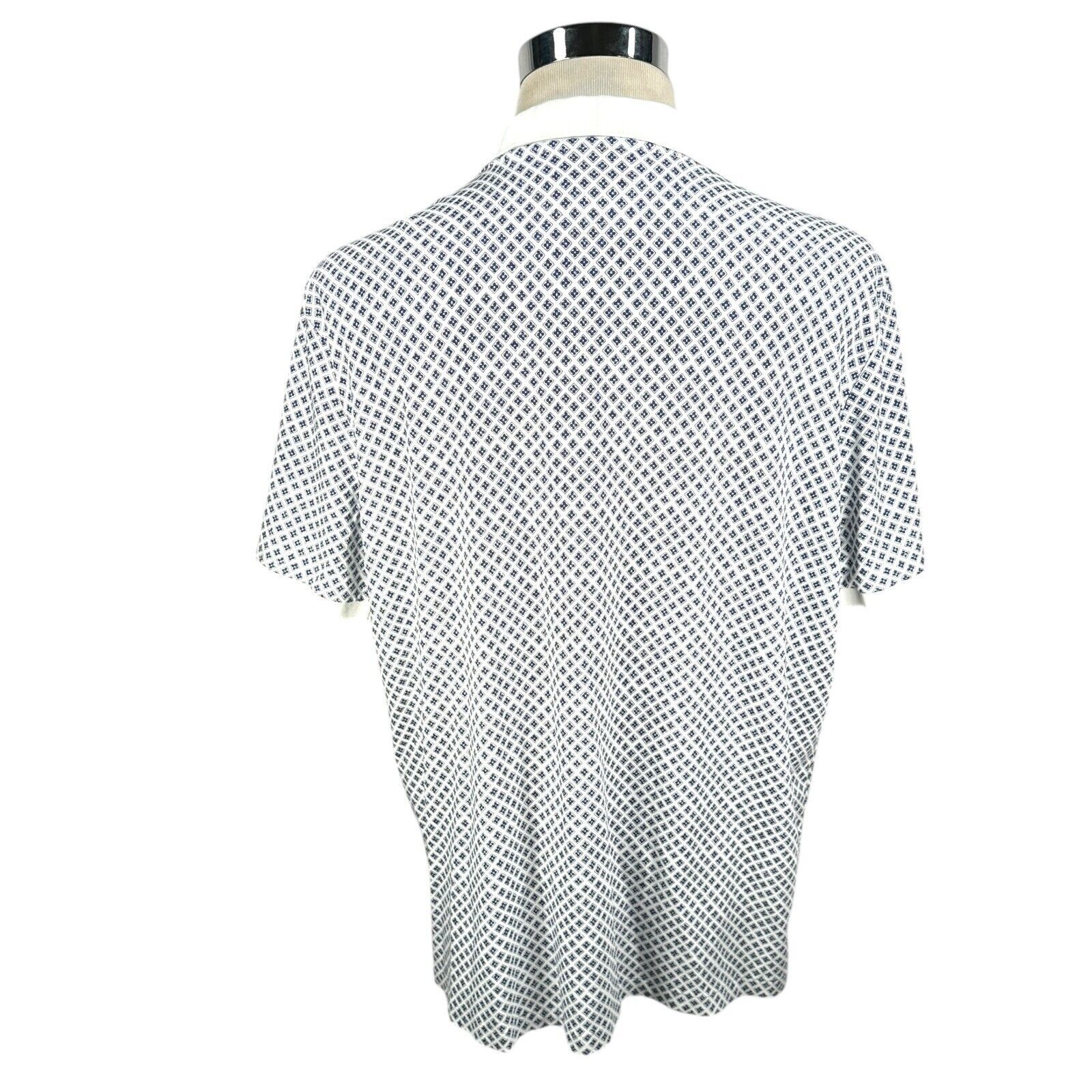 Polo Ralph Lauren Polo Ralph Lauren Polo Shirt Men’s 2XL XXL White Blue Size US XXL / EU 58 / 5 - 5 Thumbnail