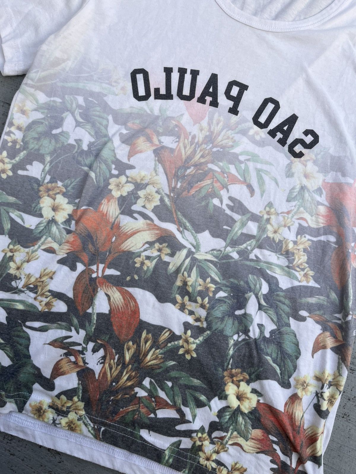If Six Was Nine × Le Grande Bleu (L.G.B.) × PPFM JAPANESE PPFM FLOWER SAO PAULO TEE LGB Y2K Size US S / EU 44-46 / 1 - 4 Thumbnail