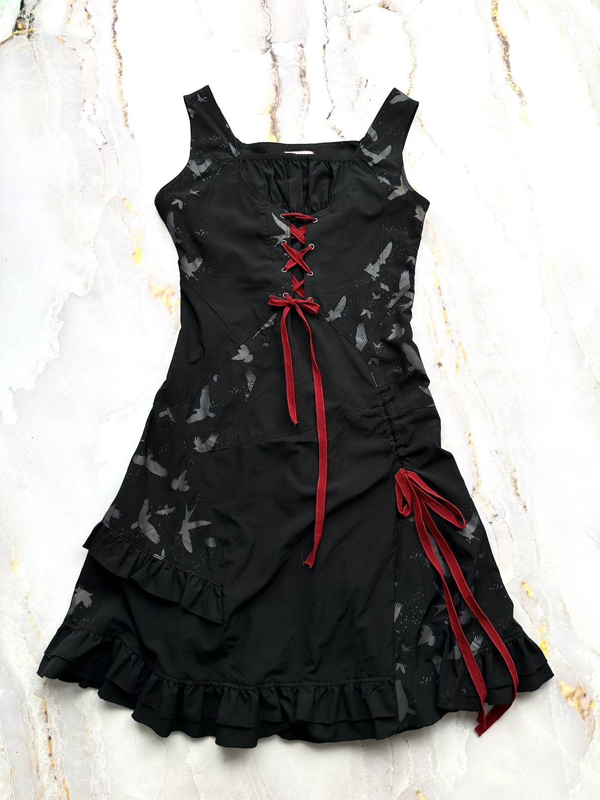 Vintage Dress With Ties