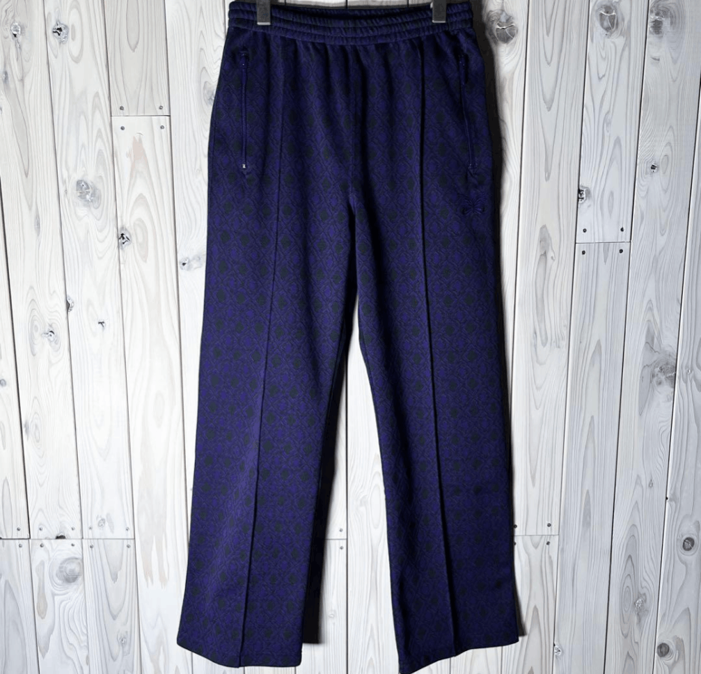 Needles Needles Embroidered Papillon All Over Diamond Track Pants Size US 32 / EU 48 - 2 Thumbnail