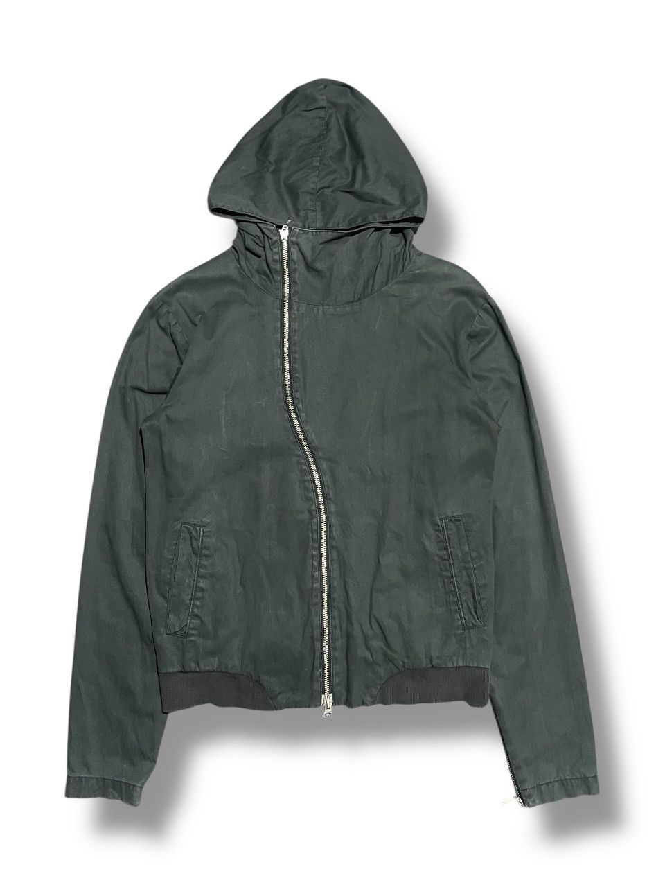 Harlem Rounge Asymetrical Double Zip Up Jacket