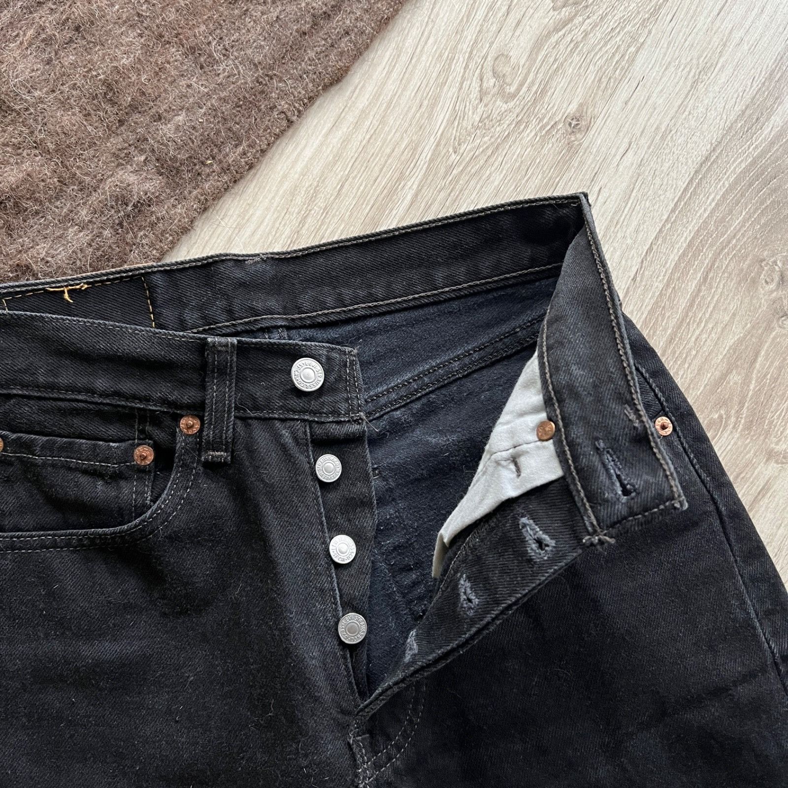 Levi's Levi’s 501 Vintage USA Made Straight Fit Denim Jeans 9644AC Size 25" / US 0 / IT 36 - 9 Thumbnail