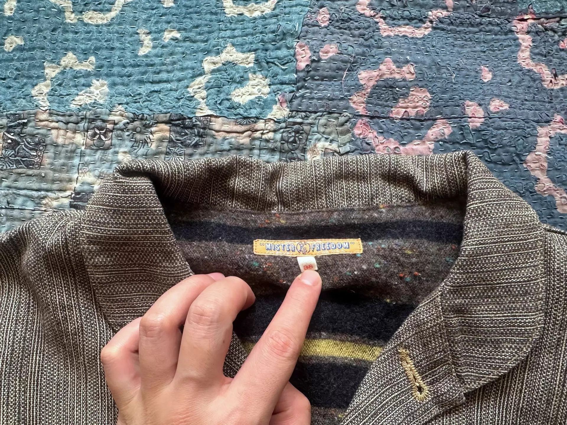 Mister Freedom mister freedom old cloth notch lapel jacket 38 Size US XXS / EU 40 - 3 Thumbnail