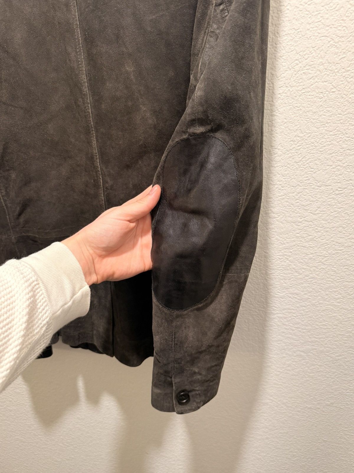 Allsaints AllSaints Leather Survey Blazer Jacket Size US M / EU 48-50 / 2 - 13 Thumbnail