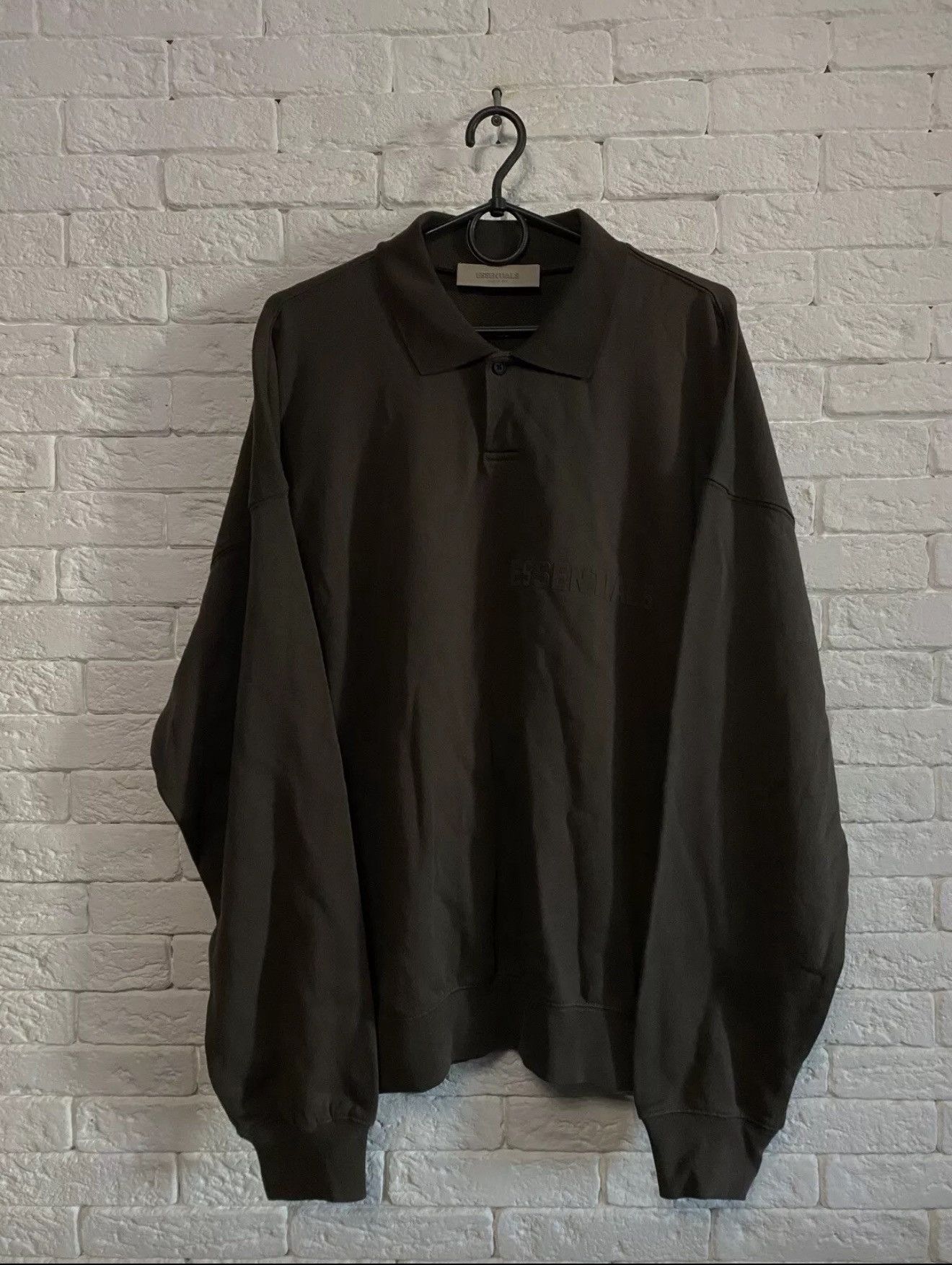 Fear of God Essentials Fear Of God Rugby Sweatshirt FOG Sz M Oversized Size US M / EU 48-50 / 2 - 1 Thumbnail