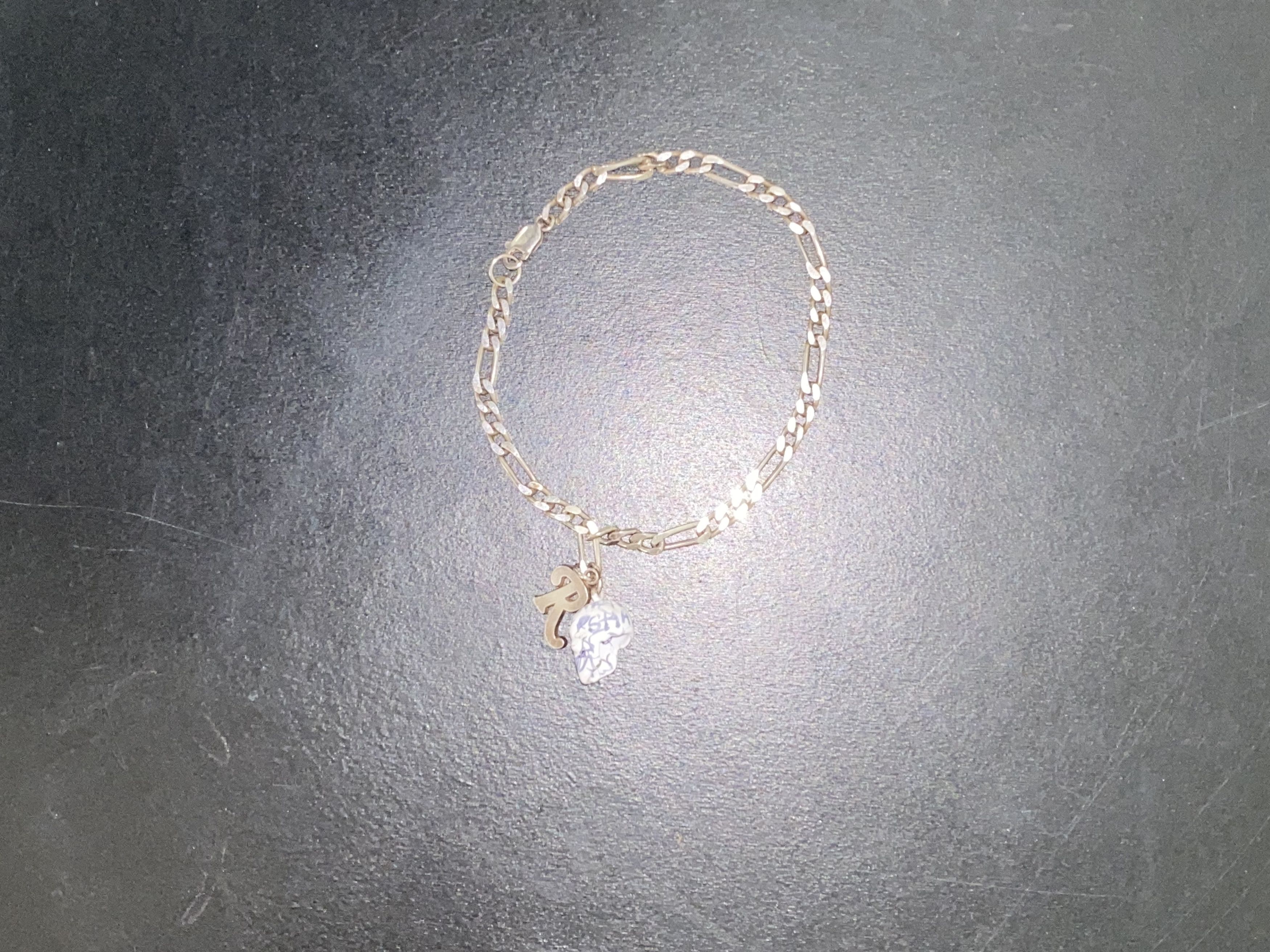 Raf Simons S/S 2004 "May the Circle Be Unbroken" Painted Skull Bracelet Size ONE SIZE - 6 Thumbnail