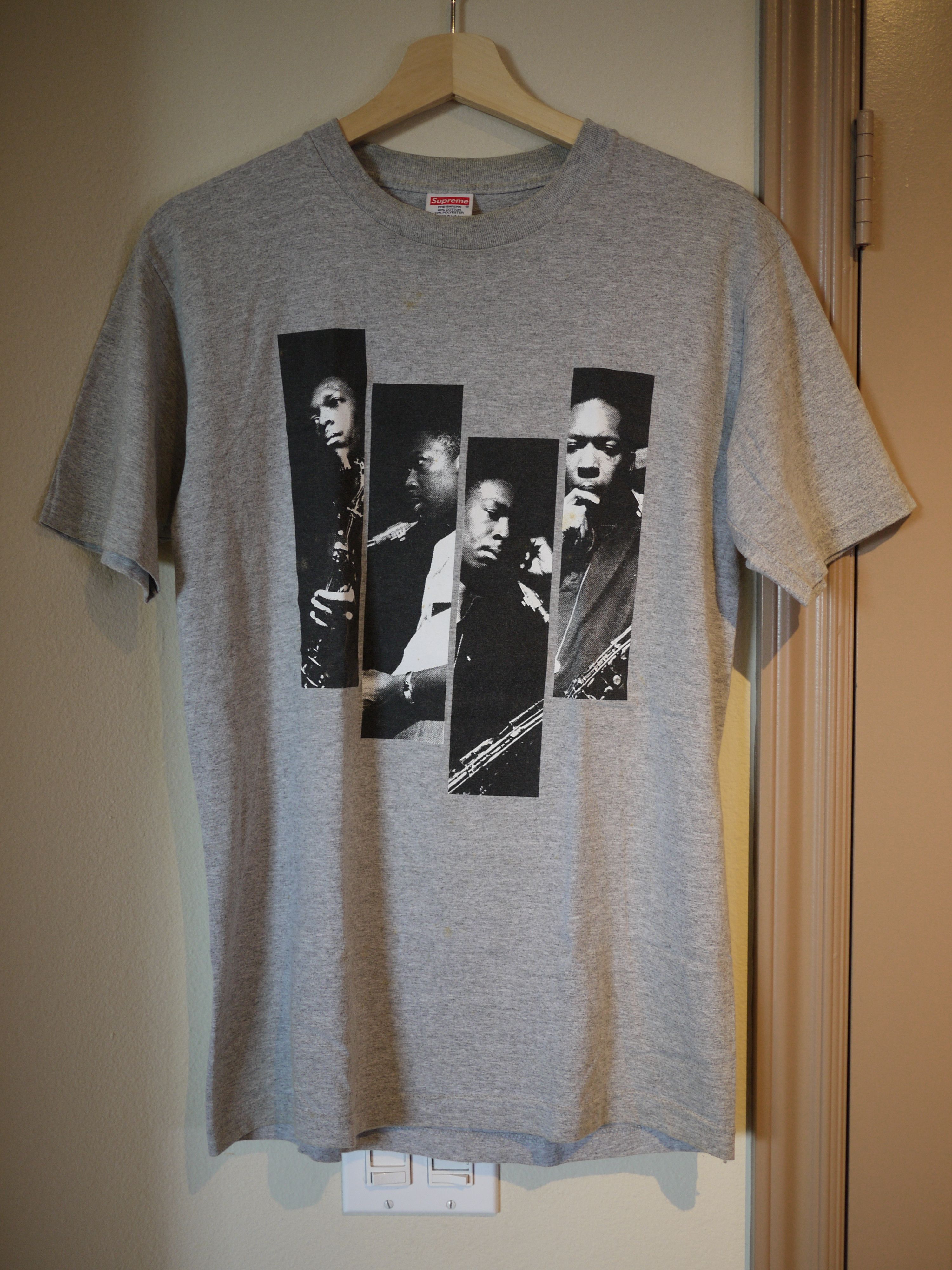 Supreme SS08 RARE ARCHIVE SUPREME JOHN COLTRANE BLUE TRAIN_GRY Size US M / EU 48-50 / 2 - 2 Thumbnail