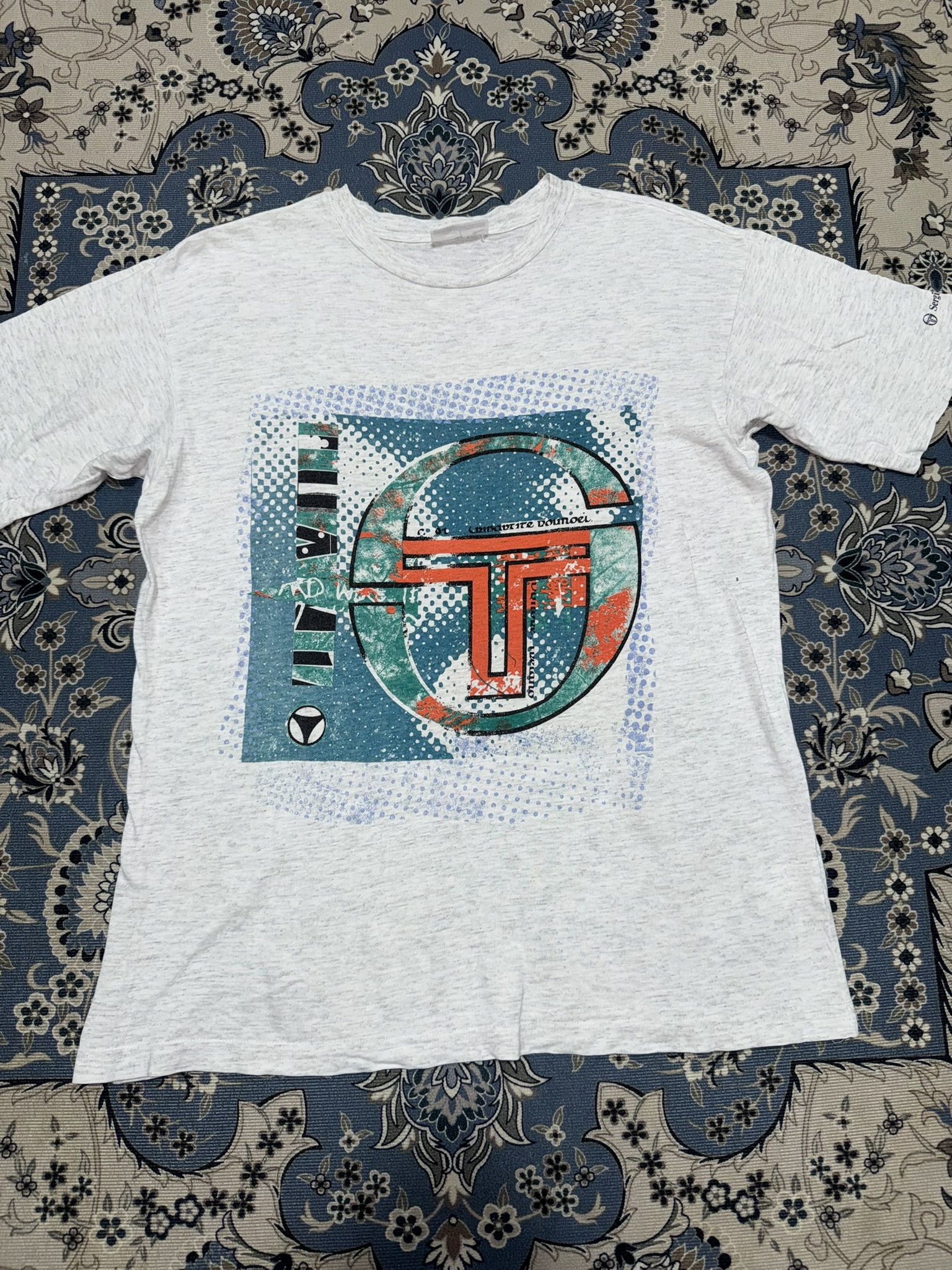 Sergio Tacchini × Sports Specialties × Vintage Vintage Sergio Tacchini Tennis Tshirt Size US M / EU 48-50 / 2 - 1 Thumbnail