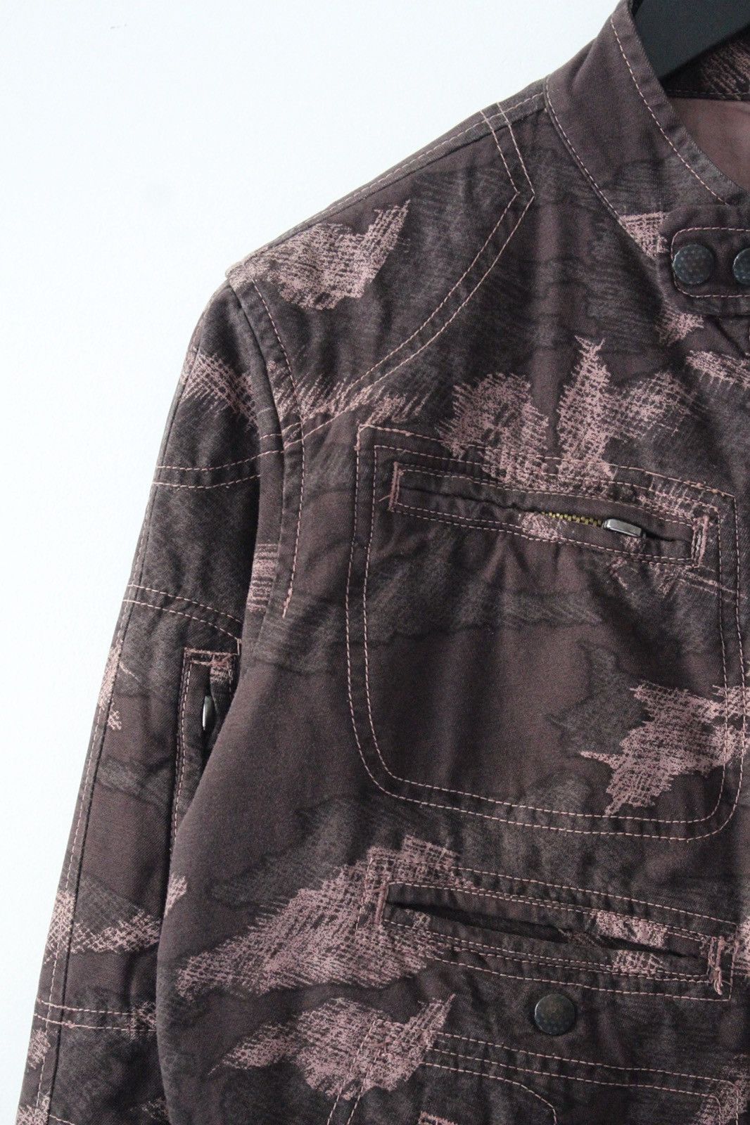 Diesel 2000S DIESEL D78 “SHADOW CAMO” 8-POCKET FIELD JACKET Size US S / EU 44-46 / 1 - 6 Thumbnail
