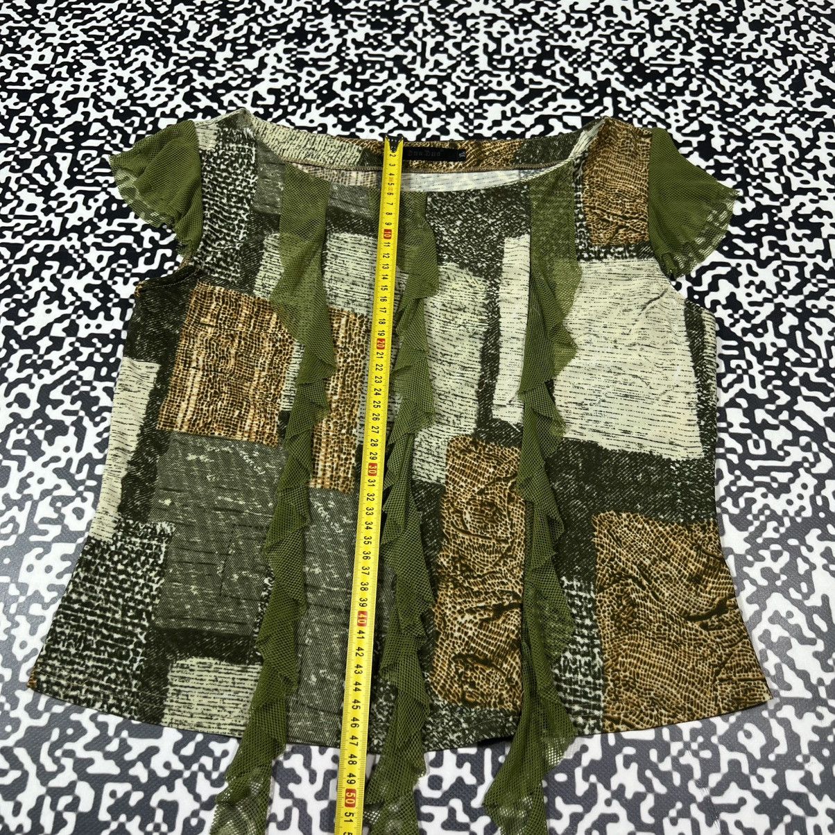 Japanese Brand Vintage Y2K Japanese Mesh Retro Patchwork Style Tank Top Tee Size XL / US 12-14 / IT 48-50 - 15 Thumbnail