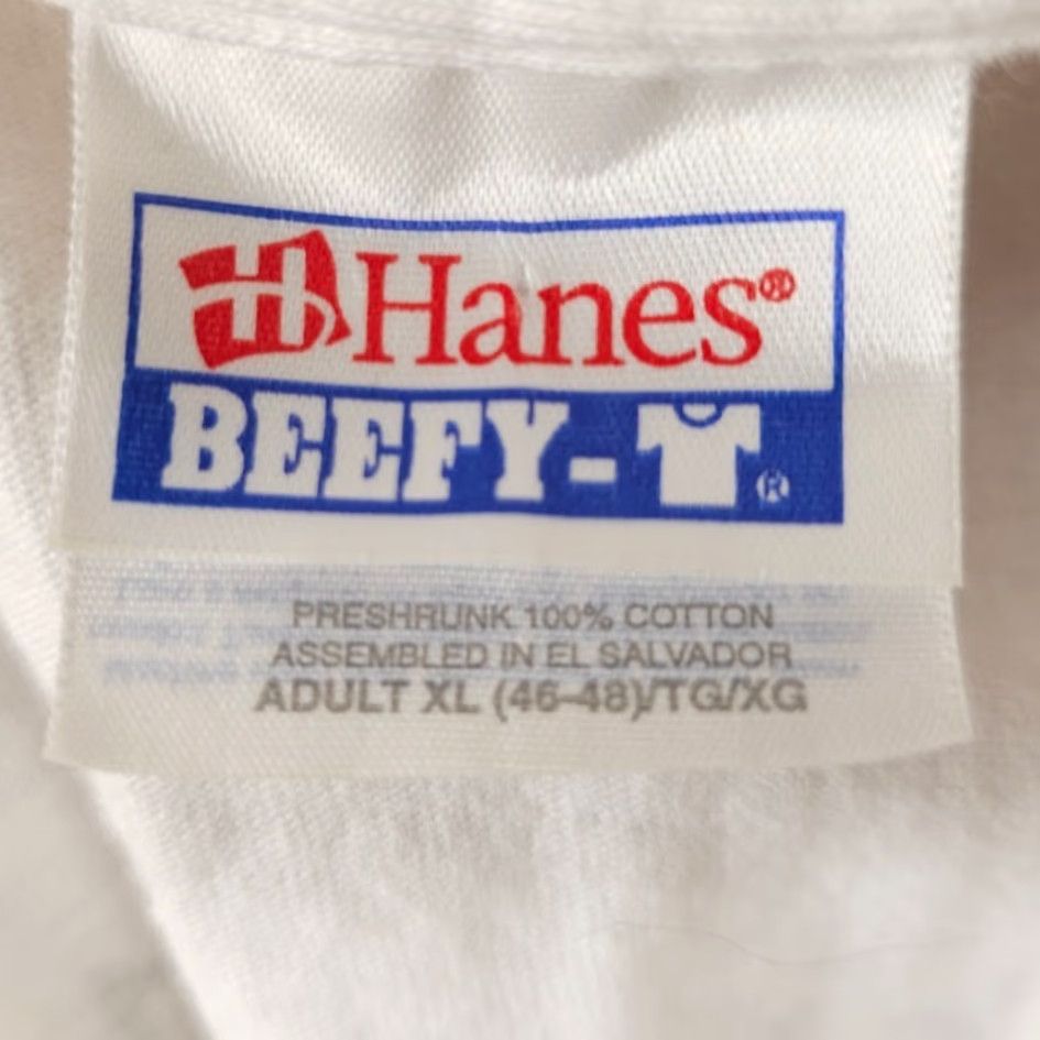 Hanes VINTAGE Hanes Oak Bluffs T Shirt Mens XL White 90s Travel Souvenir Balance Size US XL / EU 56 / 4 - 6 Thumbnail