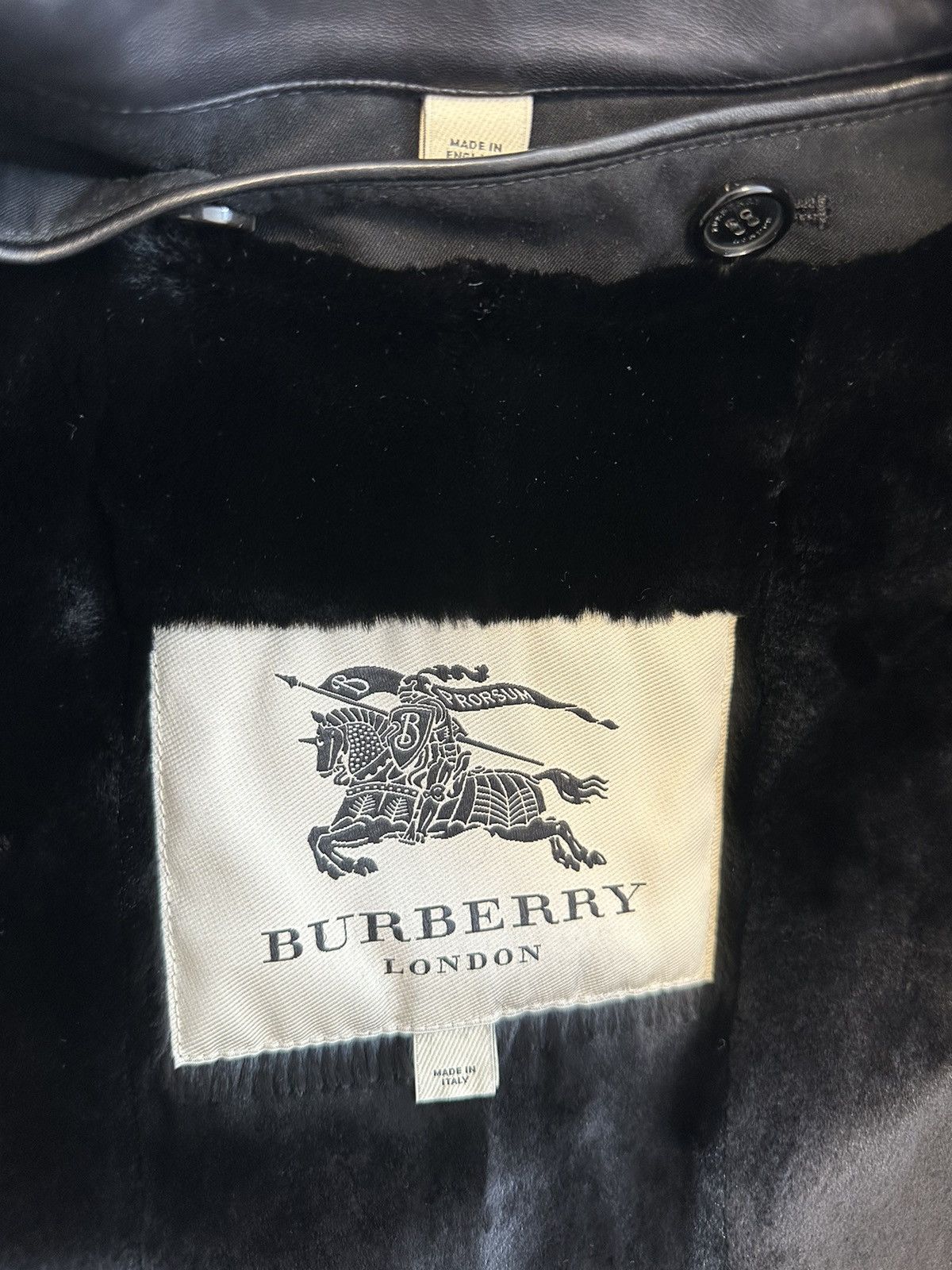 Burberry Alligator leather and mink fur jacket size 48 Size US M / EU 48-50 / 2 - 11 Thumbnail