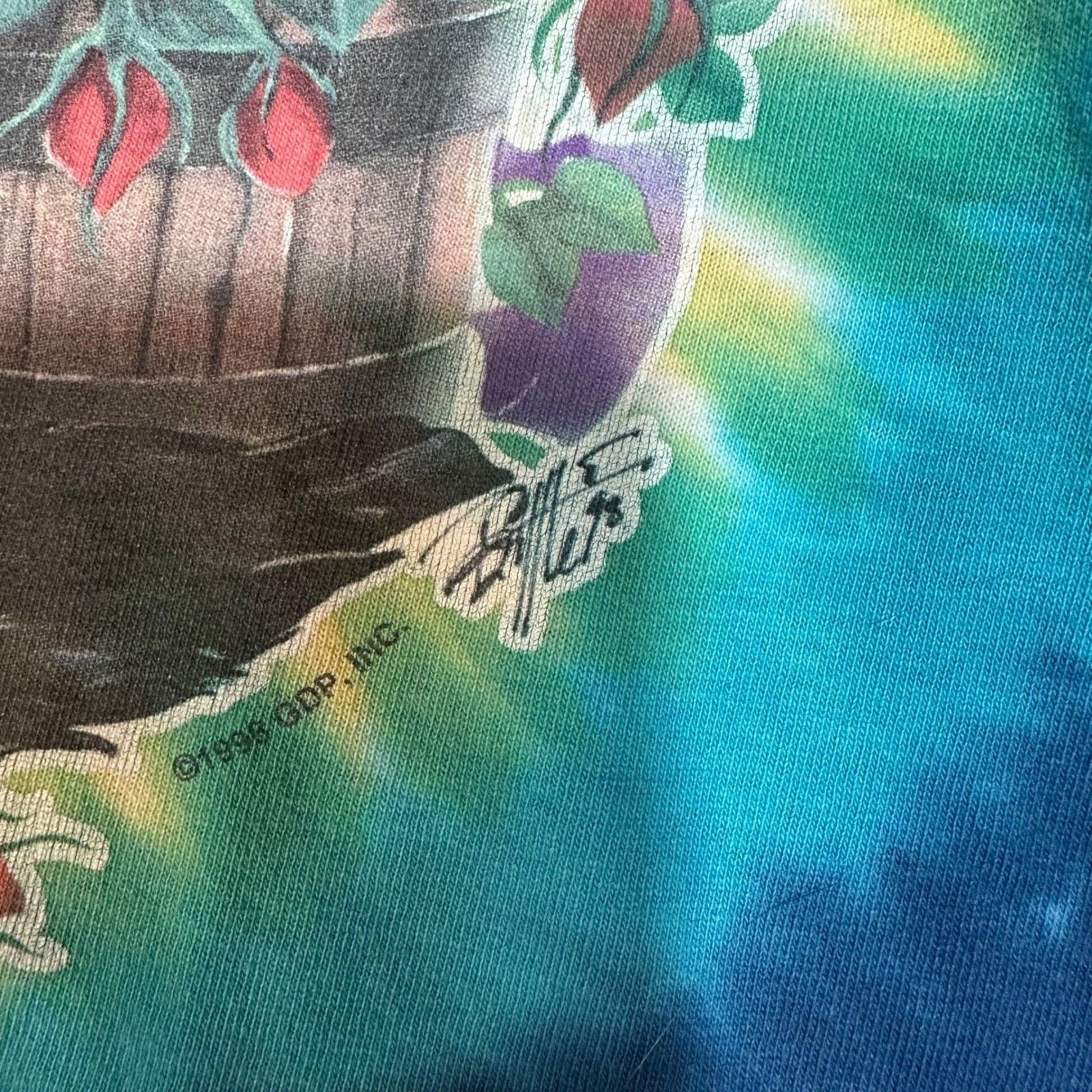 Liquid Blue Vintage Grateful Dead Saint Stephen T Shirt Liquid Blue XL Size US XL / EU 56 / 4 - 7 Thumbnail