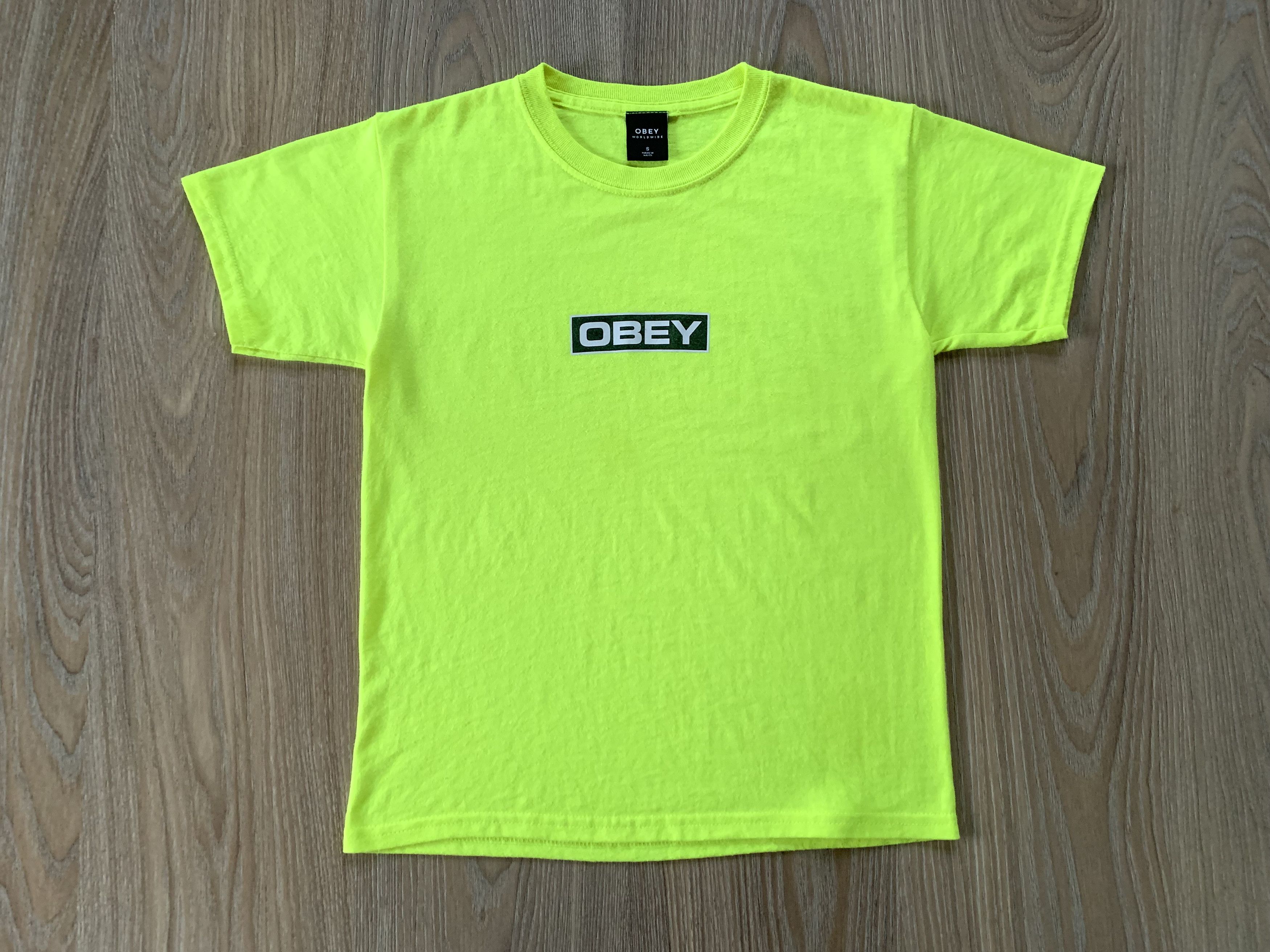 Mercedes-Benz × Tommy Hilfiger Obey Worldwide Womens Centr Logo Light Green T Shirt Size S / US 4 / IT 40 - 2 Thumbnail