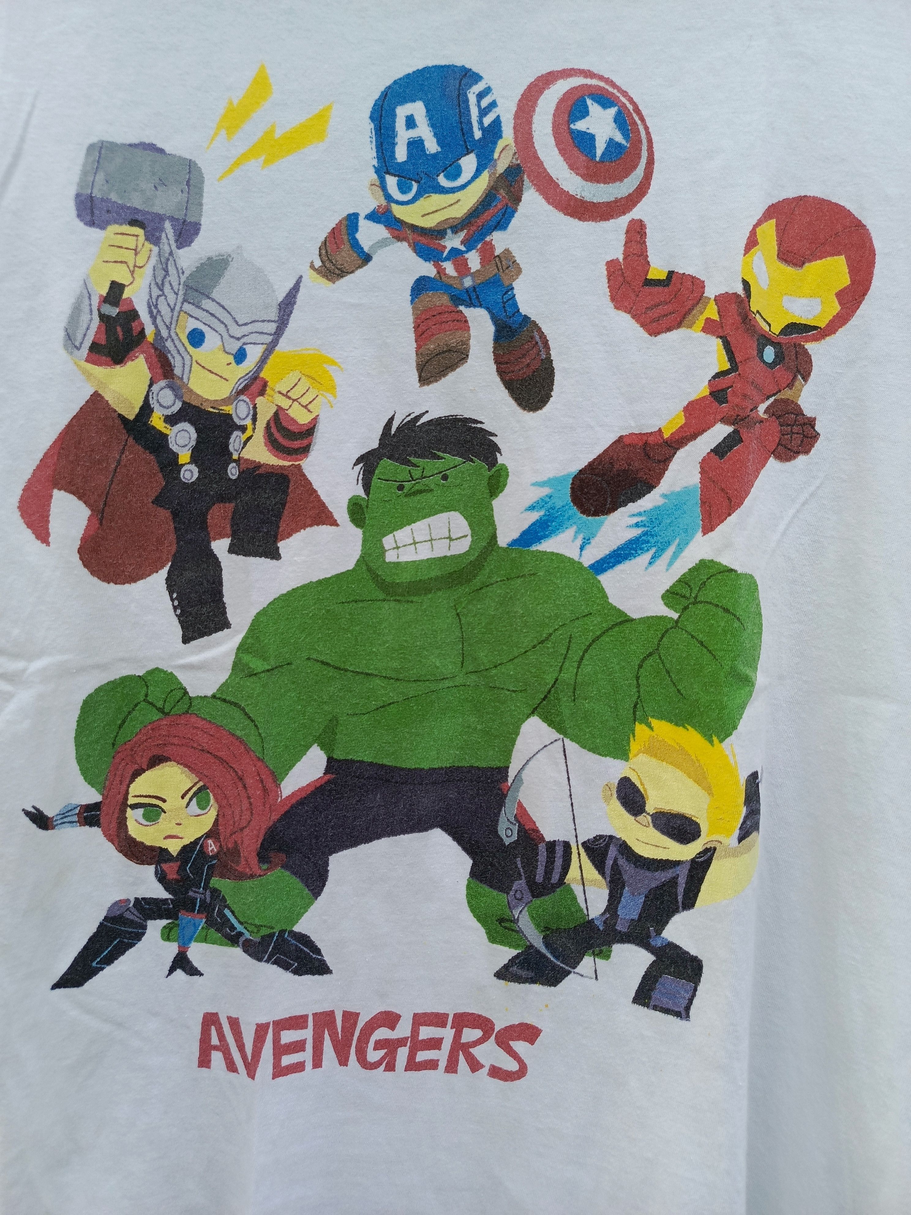 Marvel Comics × Zinc Marvel avengers super hero tshirt Size US S / EU 44-46 / 1 - 3 Thumbnail