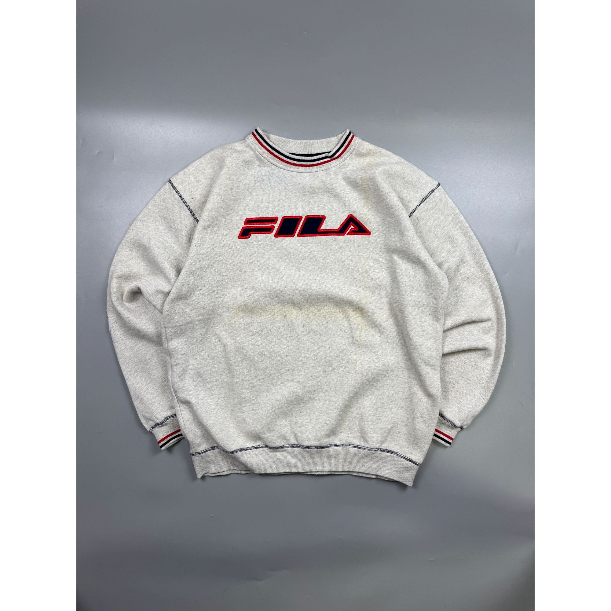 Fila Men’s Fila Vintage Sweatshirt Size L (Y1204) Size US L / EU 52-54 / 3 - 1 Thumbnail
