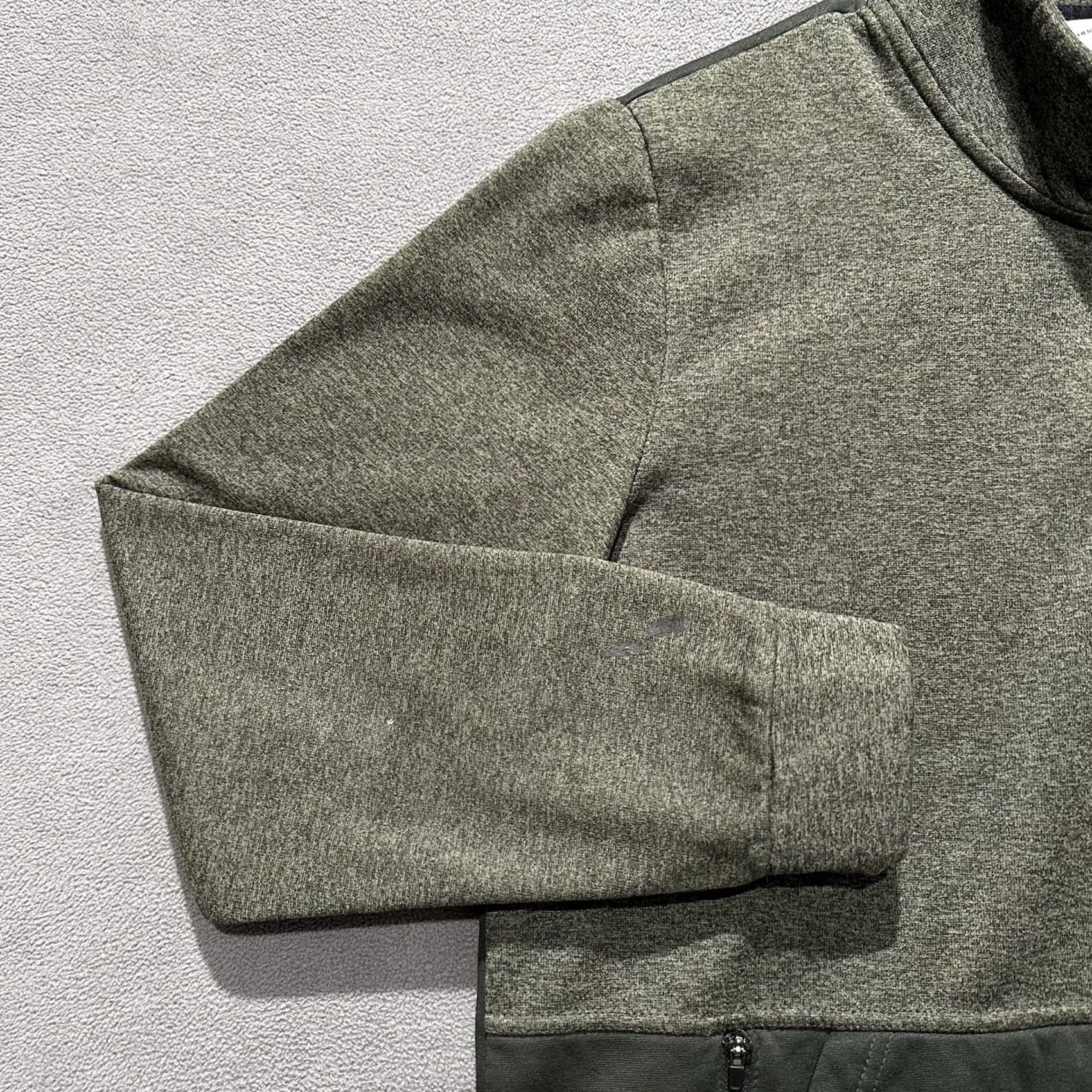 Nike Nike Therma Jacket Mens L Olive Green 1/4 Zip Pockets All Seasons Athletic FW21 Sports Mens Size US L / EU 52-54 / 3 - 5 Thumbnail