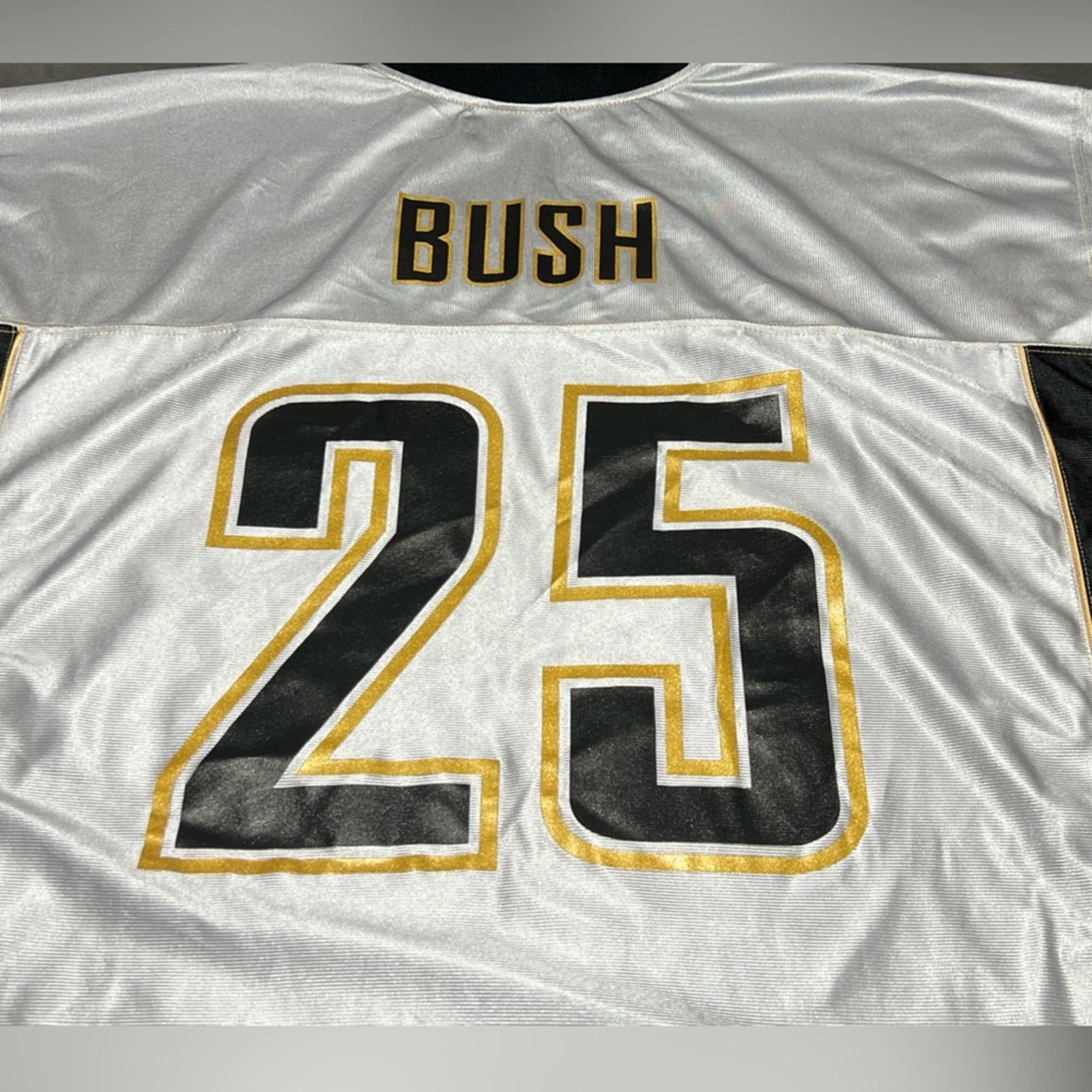 NFL NWT New Orleans Saints Reggie Bush Jersey Men's XL NFL Size US XL / EU 56 / 4 - 7 Thumbnail