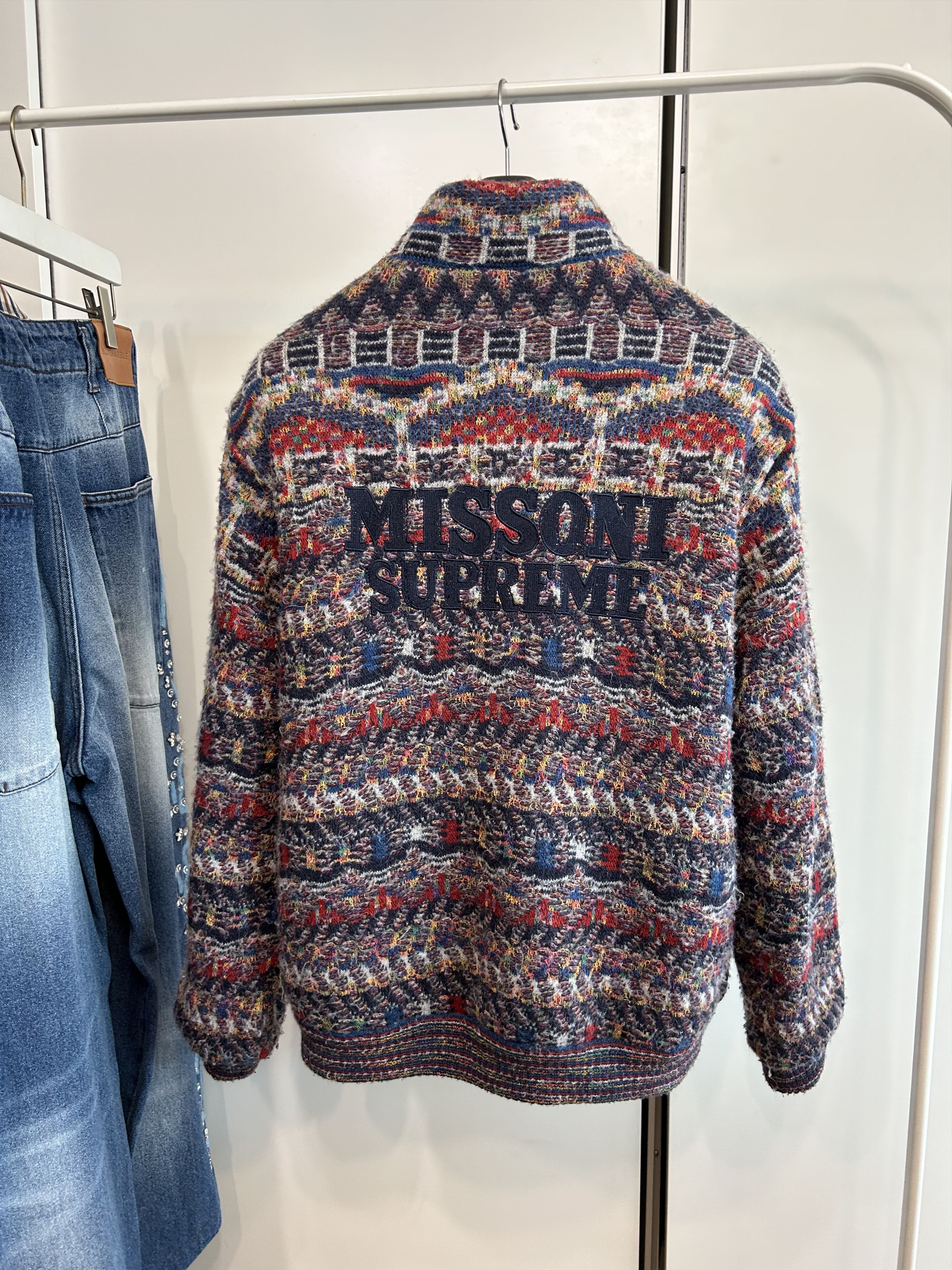 Supreme SUPREME x MISSONI Knit Quilted Jacket Size US L / EU 52-54 / 3 - 5 Thumbnail
