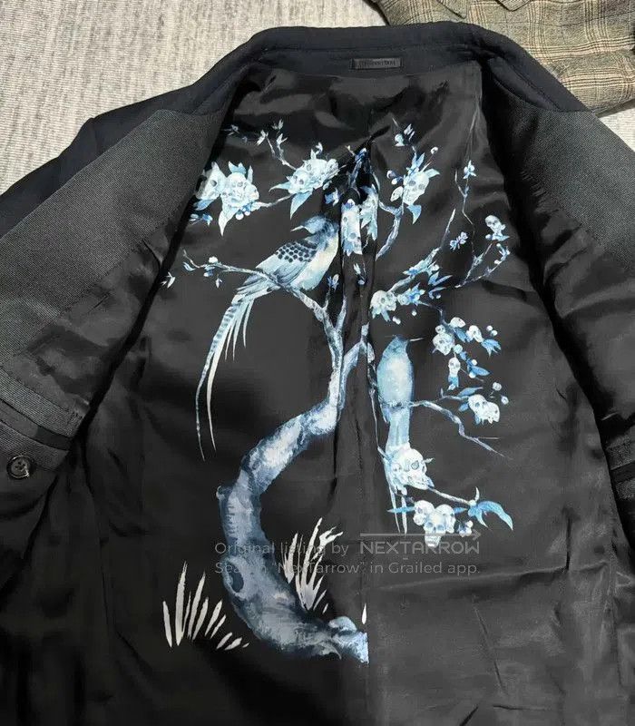 Alexander McQueen Alexander McQueen Blue Wool Blend Men's Jacket . Size US M / EU 48-50 / 2 - 5 Thumbnail