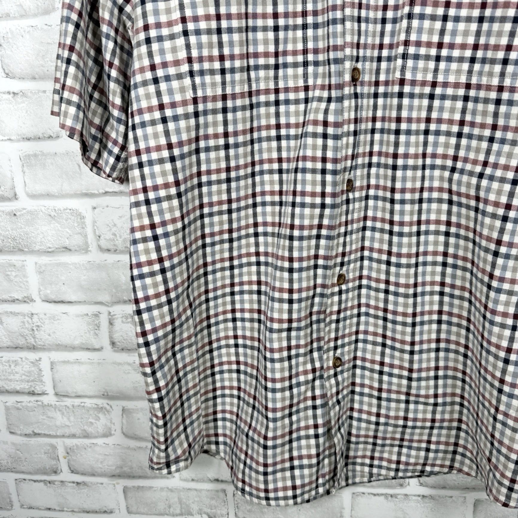 Carhartt Carhartt Shirt Plaid Short Sleeve Button-Down Mens L Multicolor Button-Up Regular Size Size US L / EU 52-54 / 3 - 3 Thumbnail