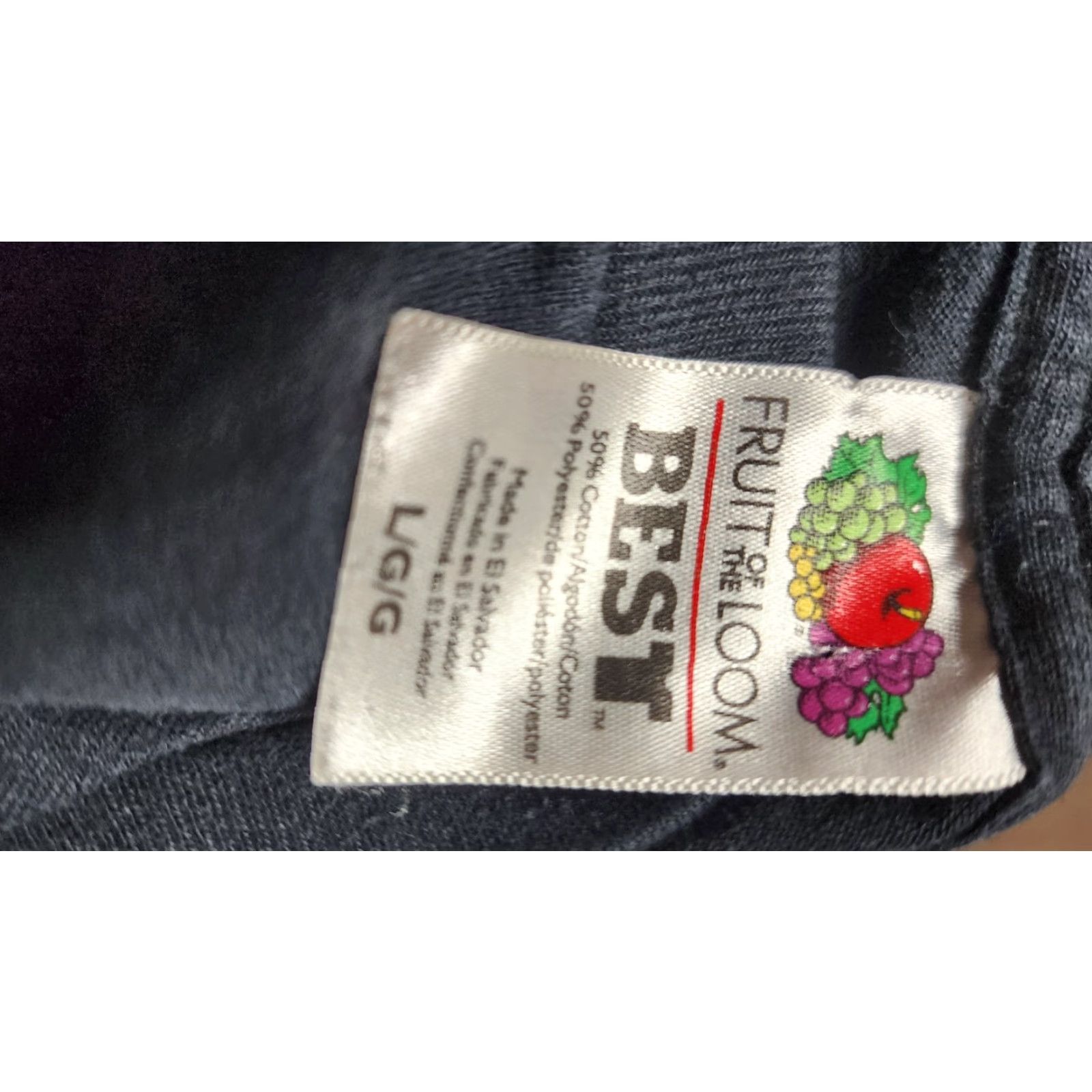 Fruit Of The Loom VINTAGE Fruit of the Loom US Army Military Police Battalion T-Shirt L Black Graphic Print Short Sleeve 90s Mens Size US L / EU 52-54 / 3 - 6 Thumbnail
