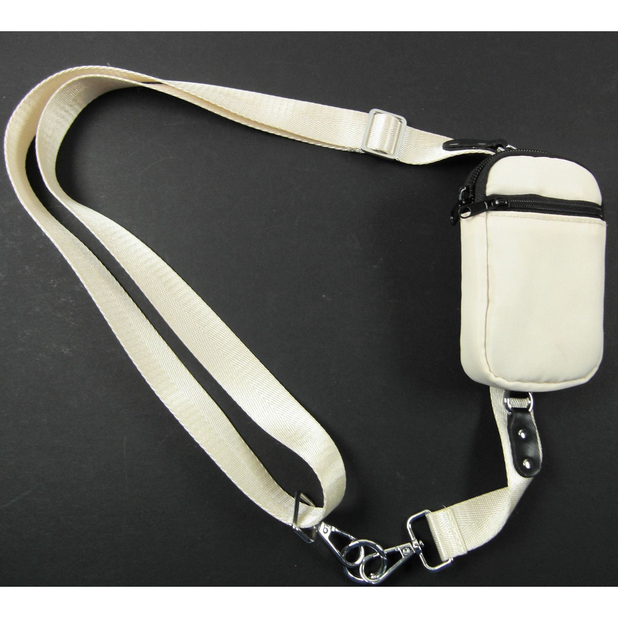 Other Crossbody Lanyard, Adjustable, Beige with Wallet and Safety Size ONE SIZE - 4 Thumbnail