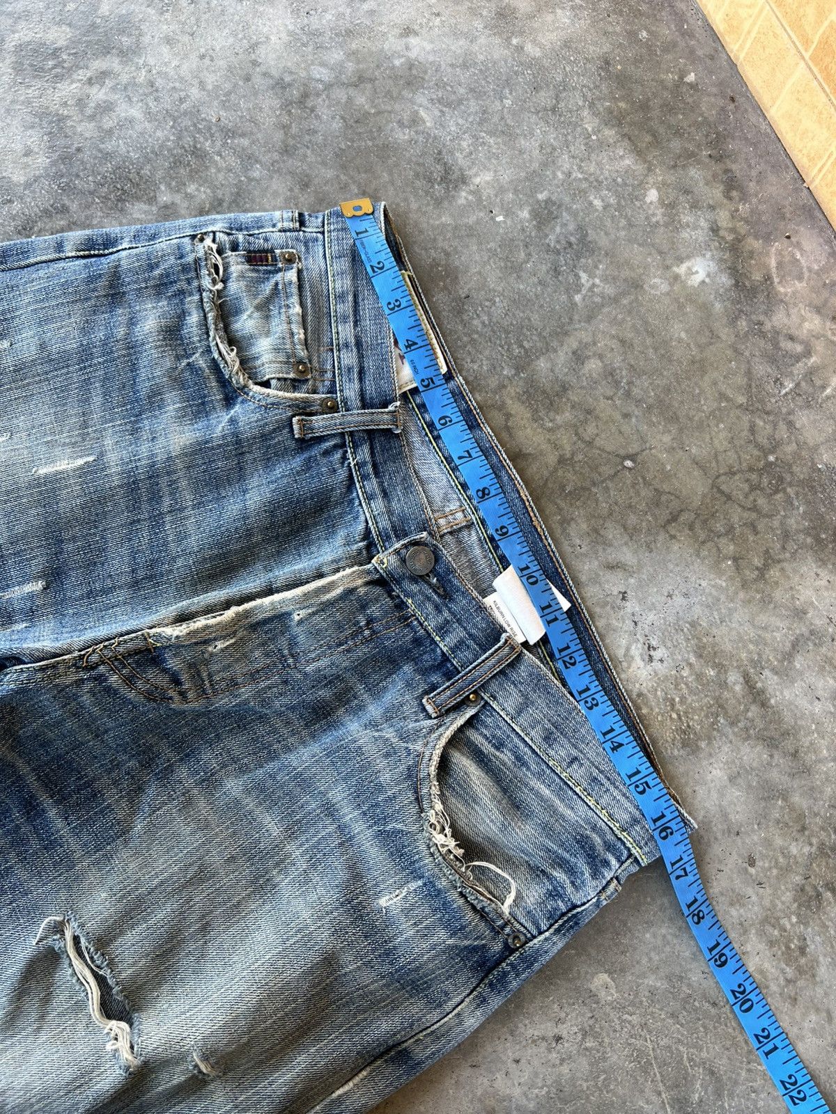 Abercrombie & Fitch Vintage Flare Abercrombie & Fitch Distress Jean Size US 32 / EU 48 - 3 Thumbnail