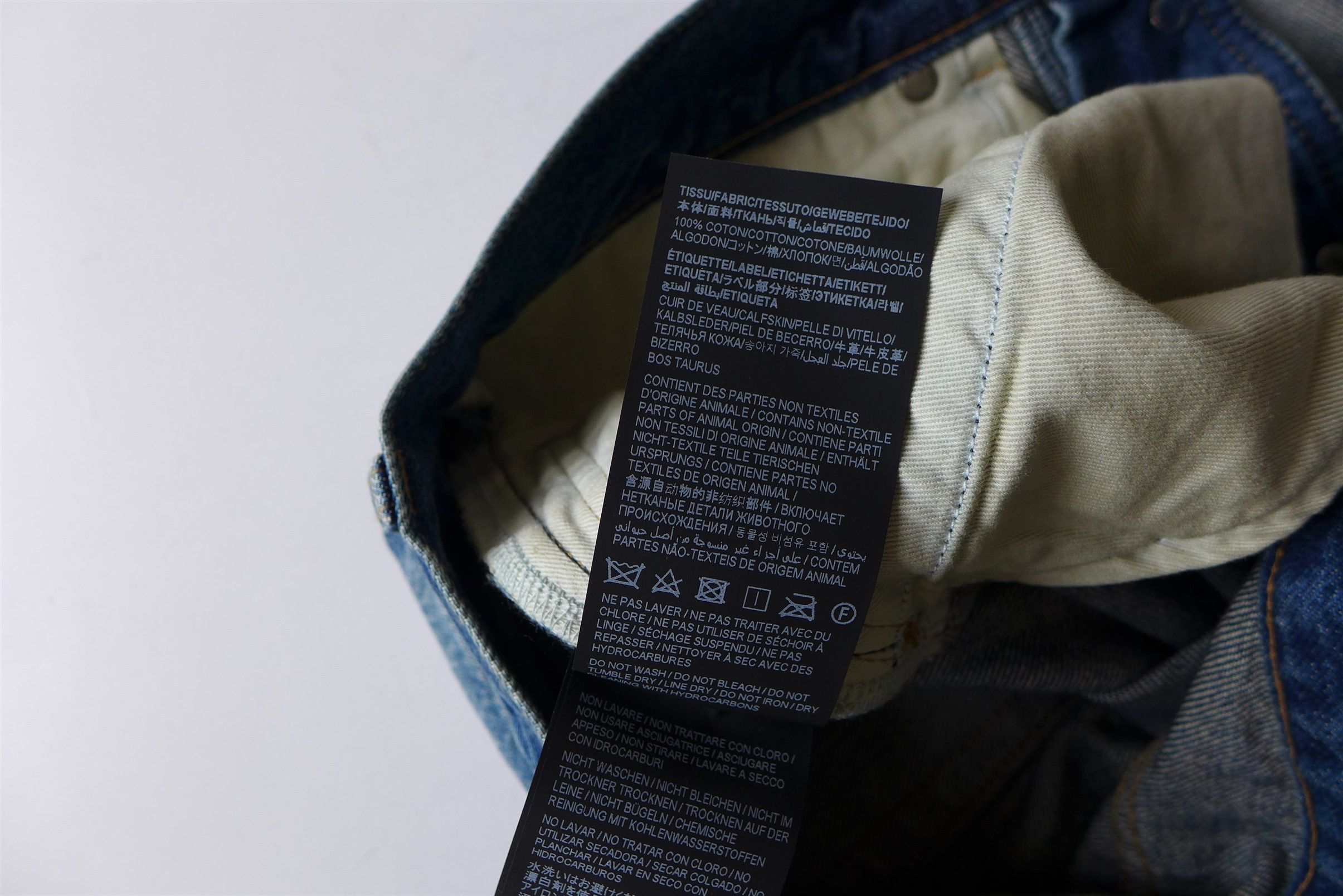 Saint Laurent Paris Saint Laurent Paris D18 Jeans - Hydrangea Blue Denim Size US 30 / EU 46 - 15 Thumbnail