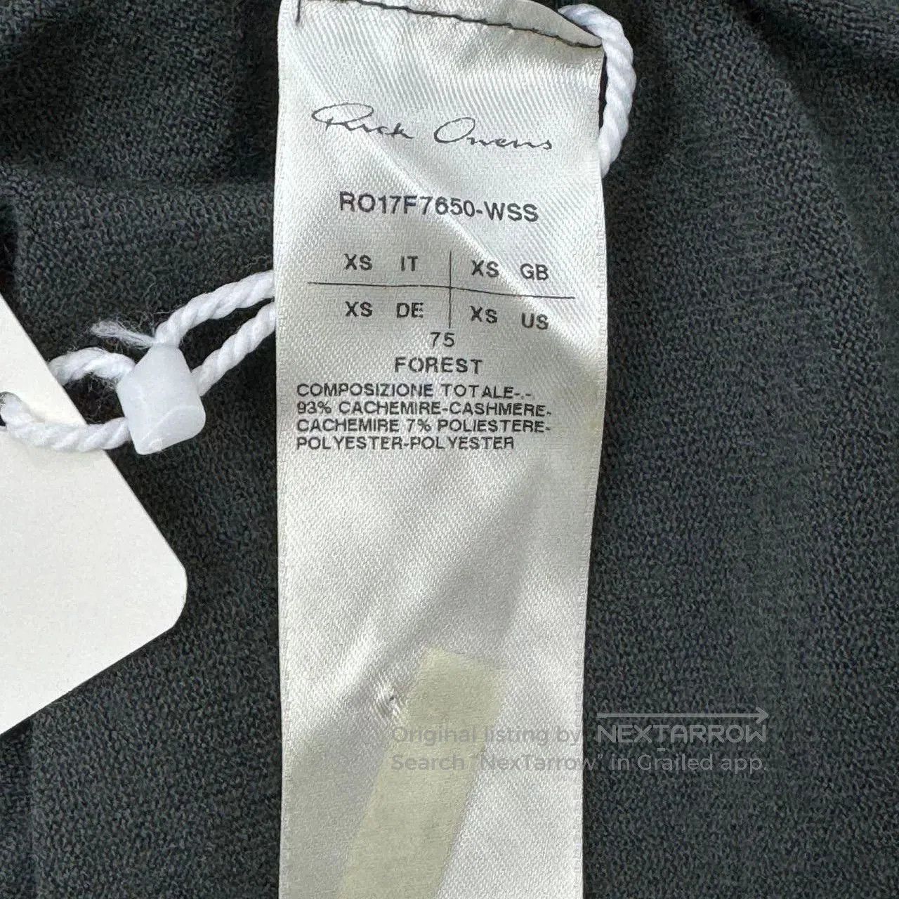 Rick Owens Rick Owens Women's Knit Sleeveless Dress. Size XS / US 0-2 / IT 36-38 - 6 Thumbnail