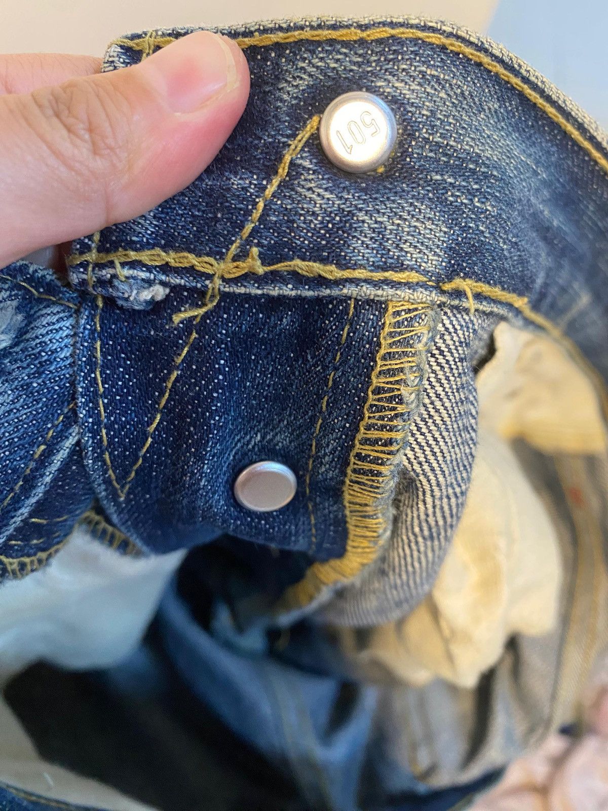 Levi's Vintage Clothing Levi’s 501XX Big E × Coca-Cola Edition Redline Selvedge Size US 30 / EU 46 - 7 Thumbnail