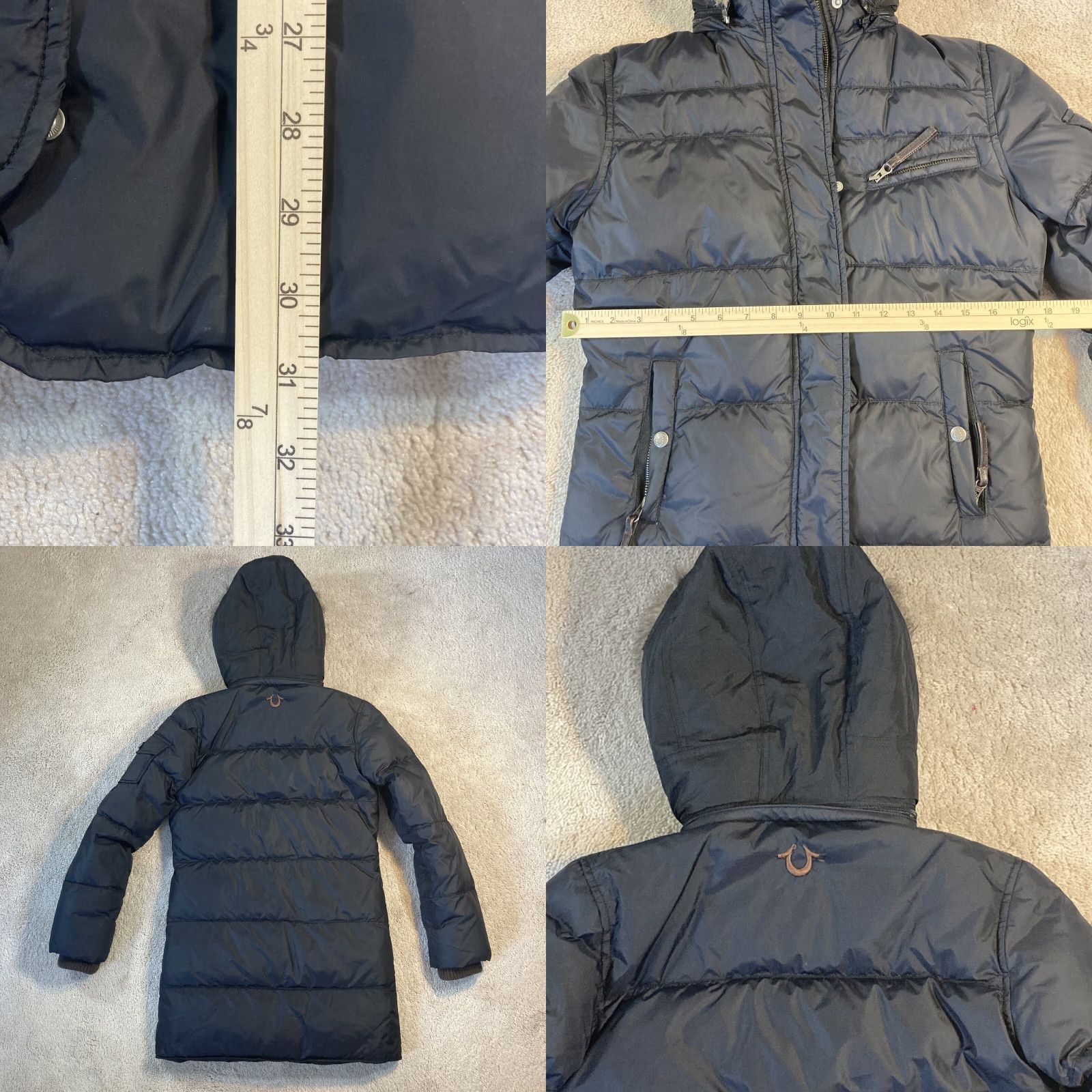 True Religion True Religion Womens Down Puffer Jacket Parka Size XS Brown Down Jacket Womens Size XS / US 0-2 / IT 36-38 - 8 Thumbnail