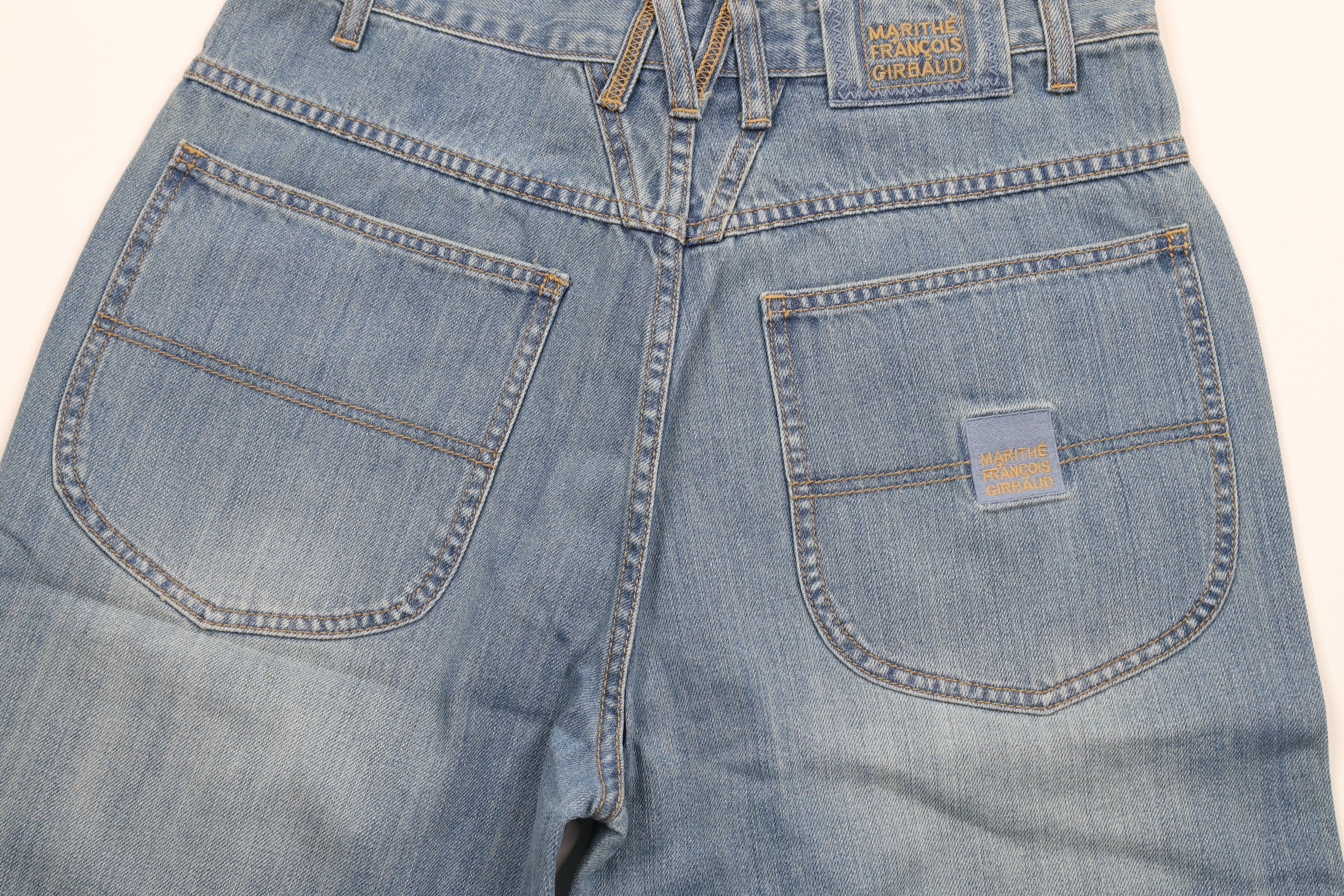 Marithe + Francois Girbaud × Vintage Deadstock Vintage Marithe Francois Girbaud Denim Jean Shorts Size US 32 / EU 48 - 9 Thumbnail