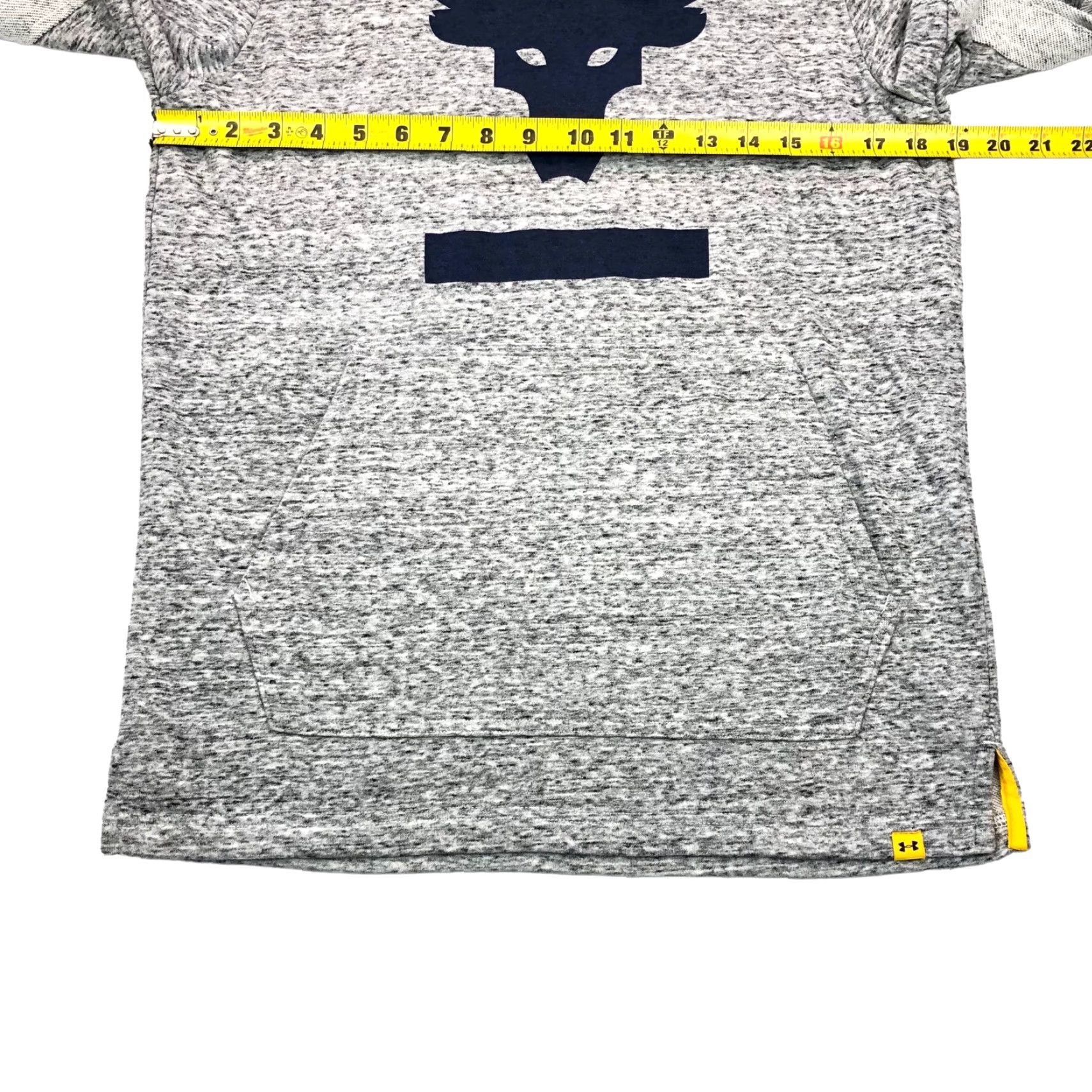 Under Armour Under Armour Rock Project Hooded S/S Sweatshirt Men Small Gray Cotton/Polyester Pullover Logo Size US S / EU 44-46 / 1 - 6 Thumbnail