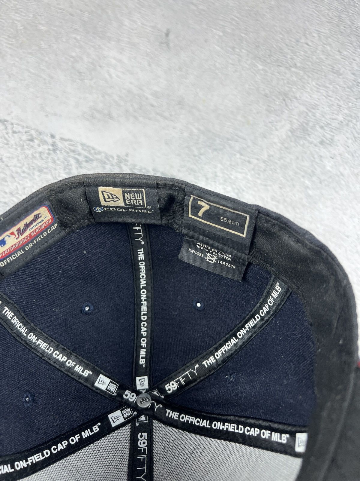 Mitchell & Ness × New Era × Vintage Washington Nationals size 7 55.8 New Era 59FIFTY Fitted Cap Size ONE SIZE - 8 Thumbnail