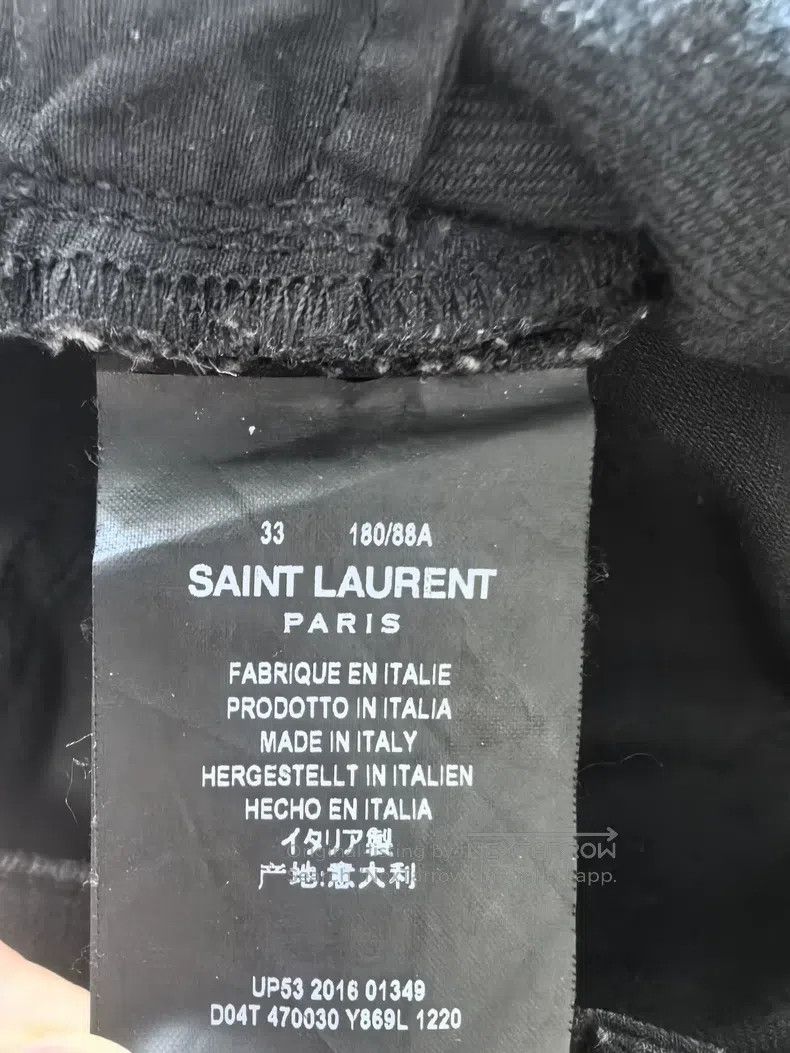 Saint Laurent Paris Saint Laurent Paris Double knee-damaged denim pants i Size US 33 - 5 Thumbnail
