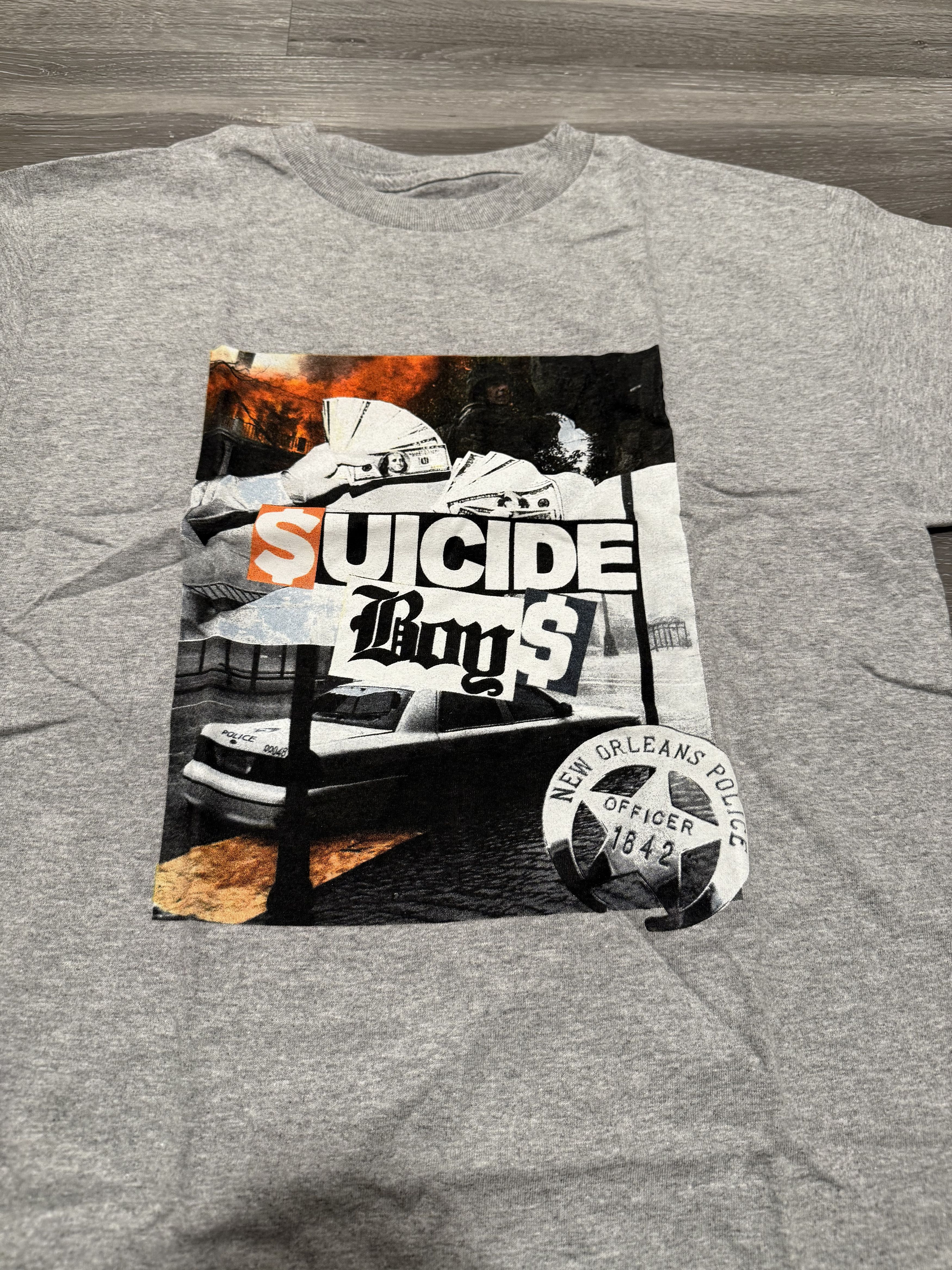 G59 Records $uicideBoy$ tee BRAND NEW💀 suicideboys G59 GREY FIVE NINE Size US M / EU 48-50 / 2 - 2 Thumbnail