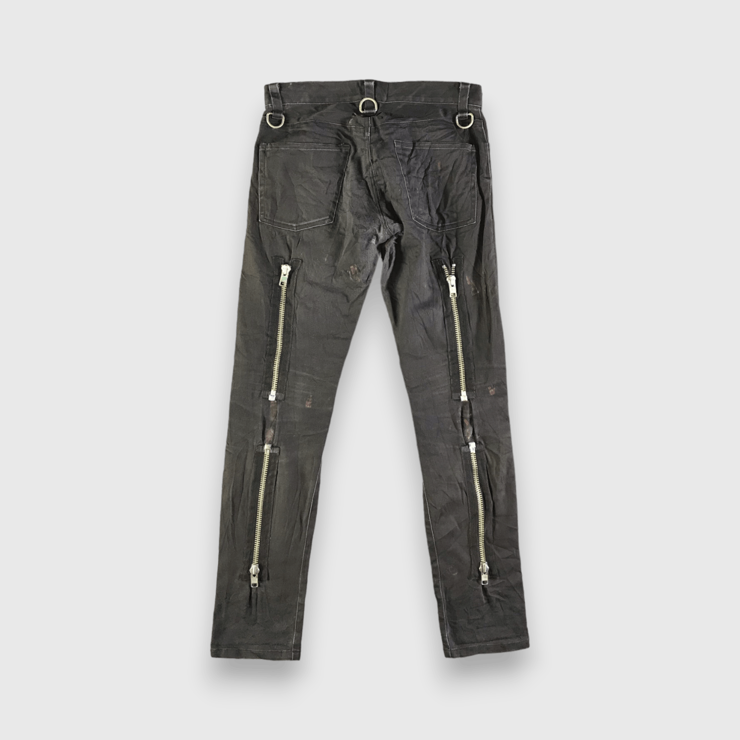 Nozomi Ishiguro Vintage Nozomi Ishiguro Bondage Jeans-J4552 Size US 30 / EU 46 - 2 Thumbnail