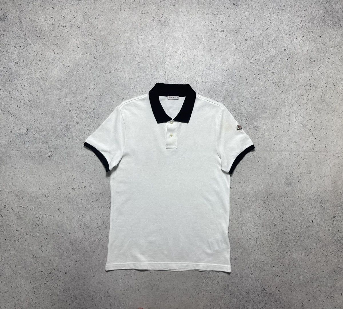 Moncler Maglia Polo Manica Corta Vintage Shirt Luxury
