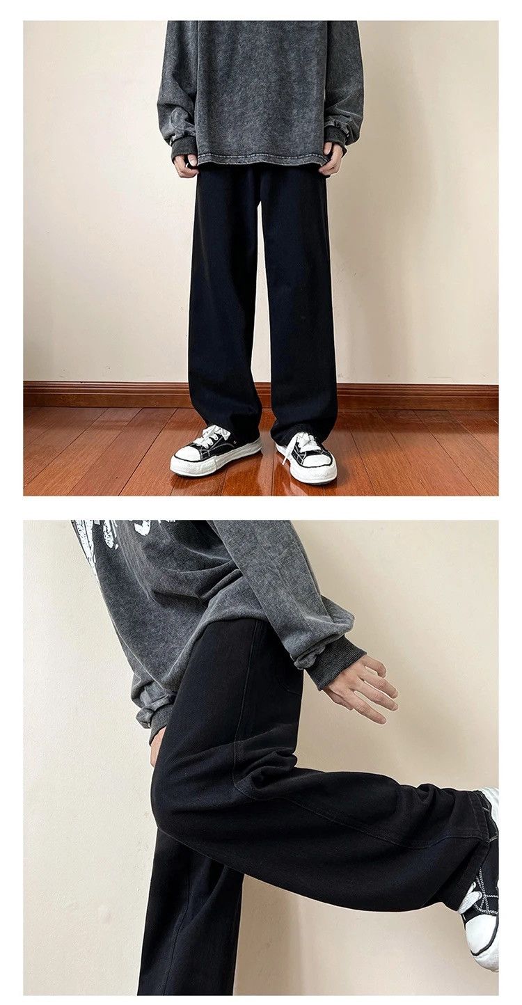Jean Blue Color Straight Denim Baggy Pant Size US 32 / EU 48 - 2 Thumbnail