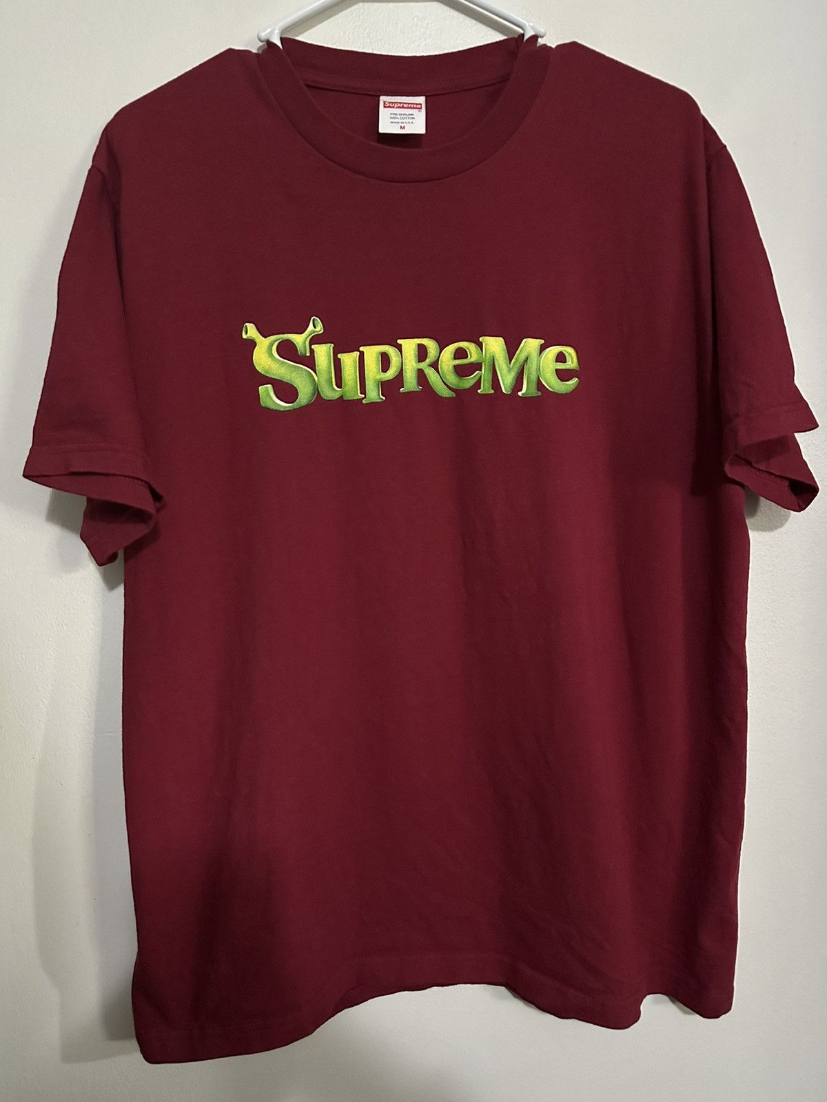 Supreme Shrek outlet Tee Sz Large