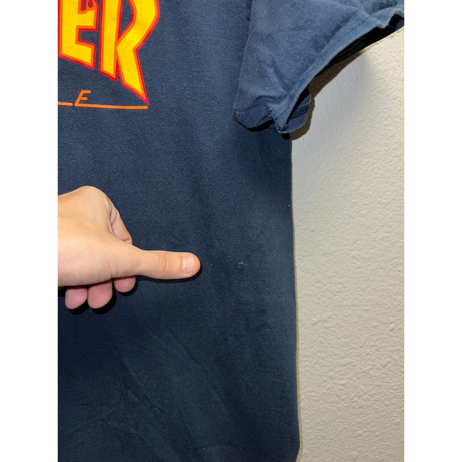Thrasher Thrasher Magazine Shirt Blue Flames Logo Graphic Tee Medium Size US M / EU 48-50 / 2 - 5 Thumbnail