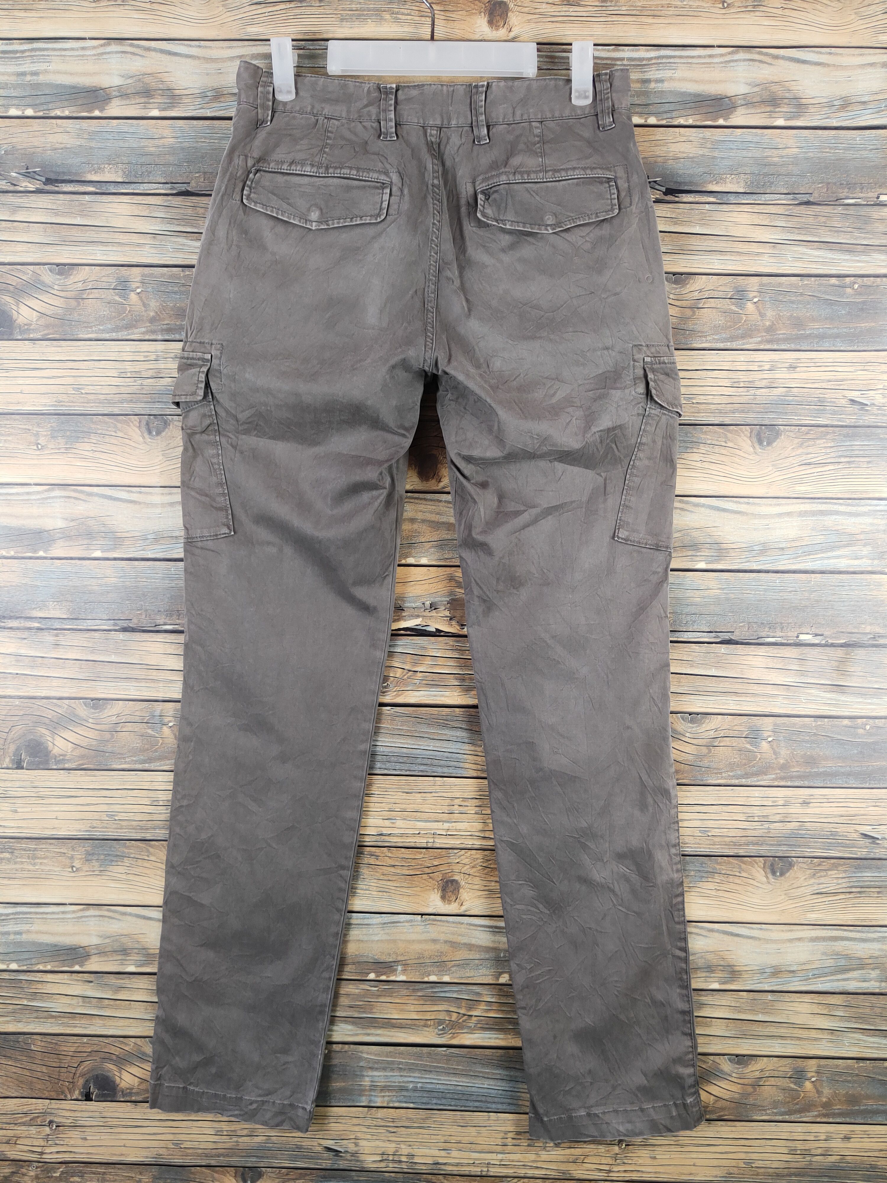 Japanese Brand Uniqlo Olive Multipocket Tactical Cargo Pants #W22 Size US 29 - 7 Thumbnail